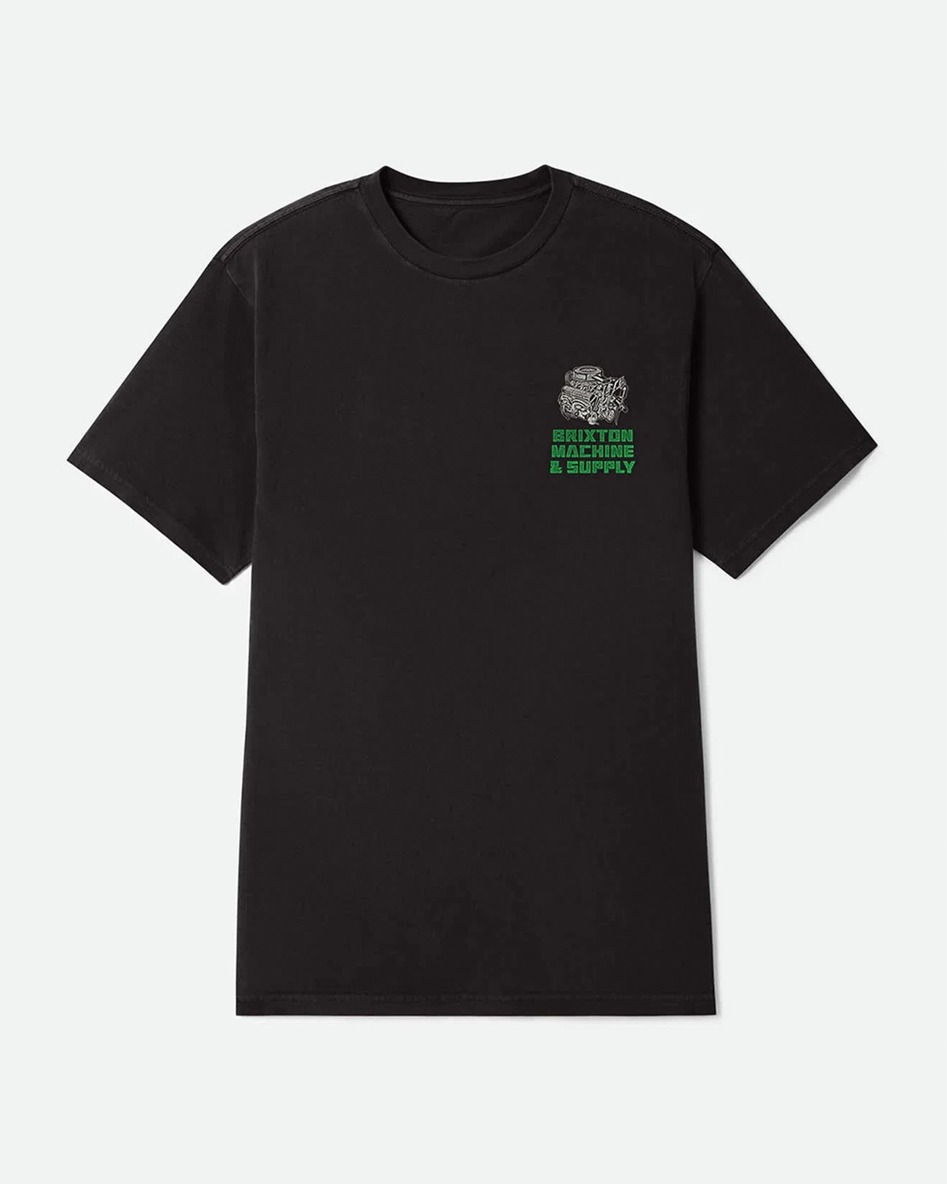Machine S/S Standard T-Shirt - Black Worn Wash