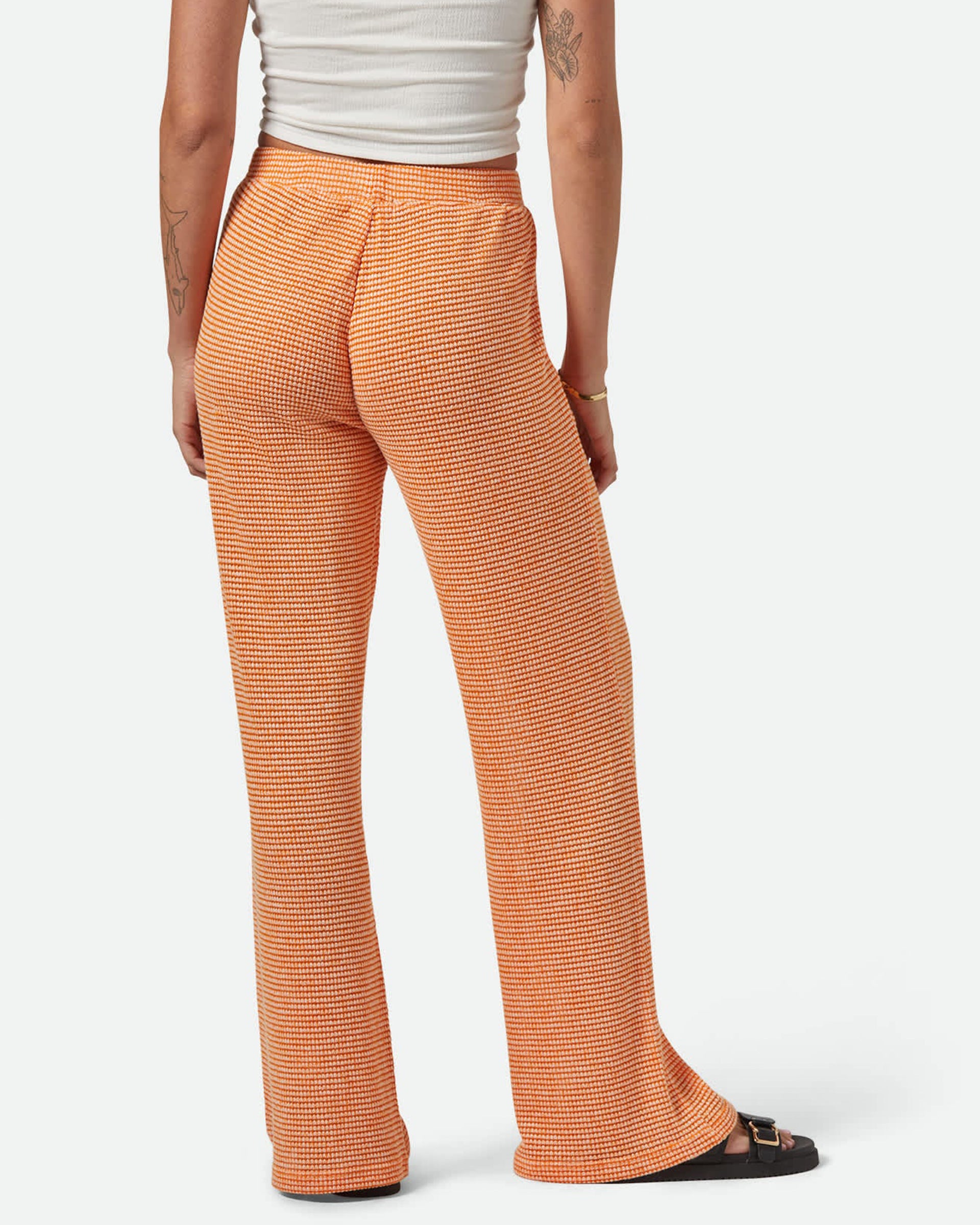 Brixton Women's Maude Mesh Lounge Pant - Tangerine