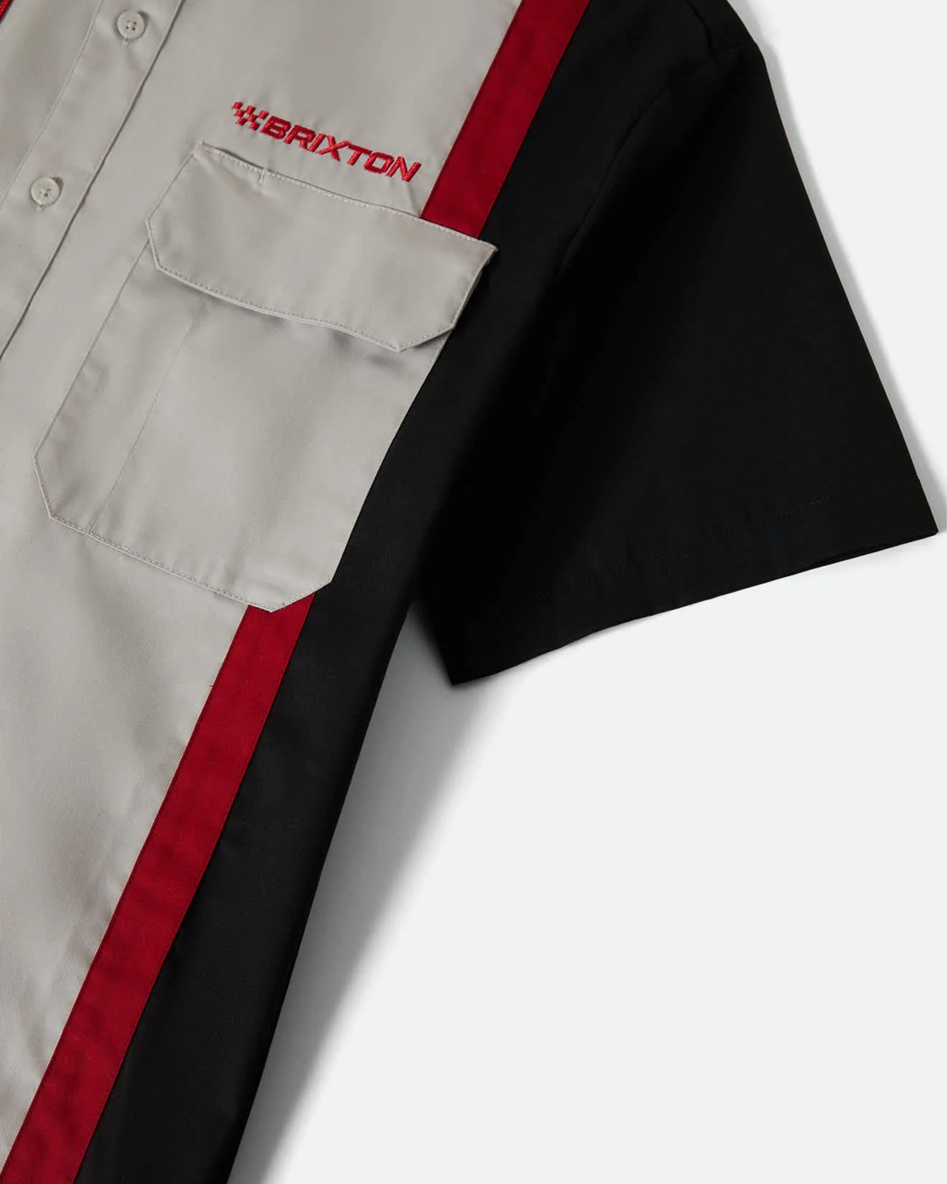 Brixton x Coors Light Shake Down Shirt - Silver/Black