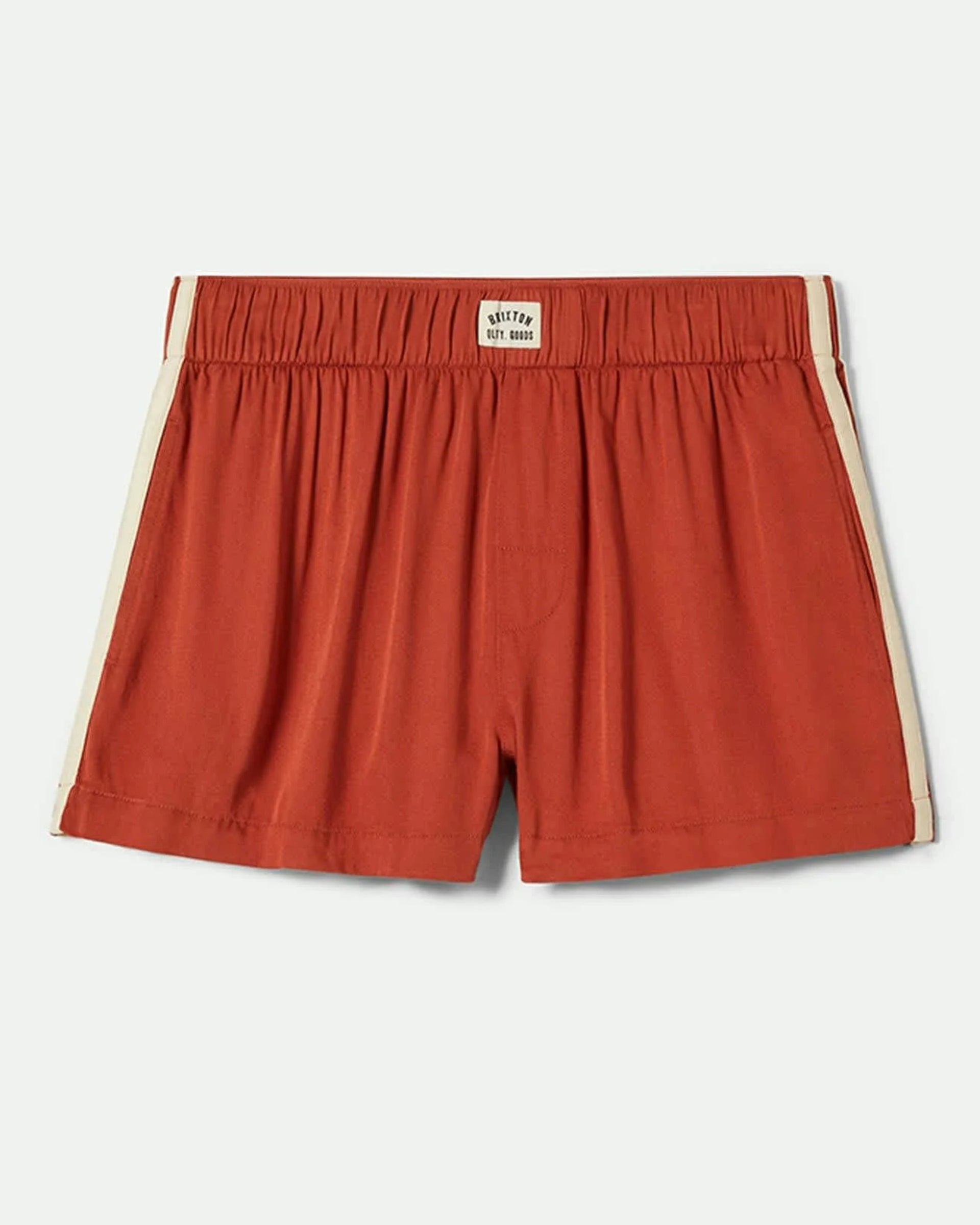 Brixton Women's Silky Boxer Short - Burnt Brick