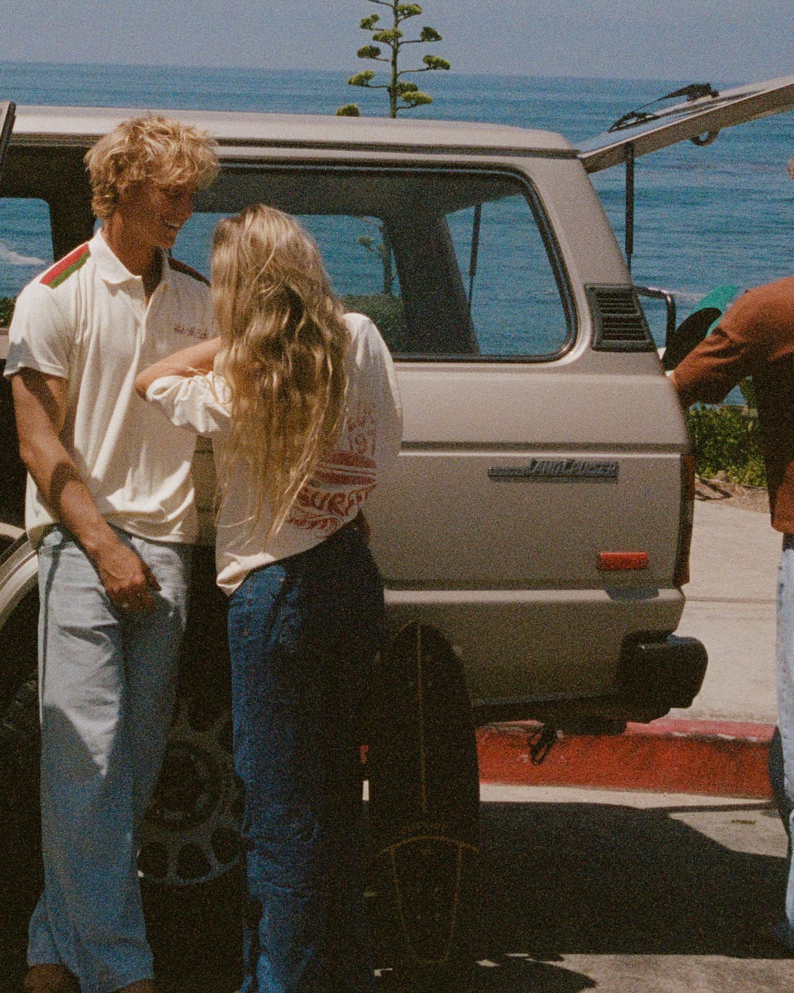 Wish Me Luck Women's Big Wave Surfer Short Sleeve T-Shirt - Ivory