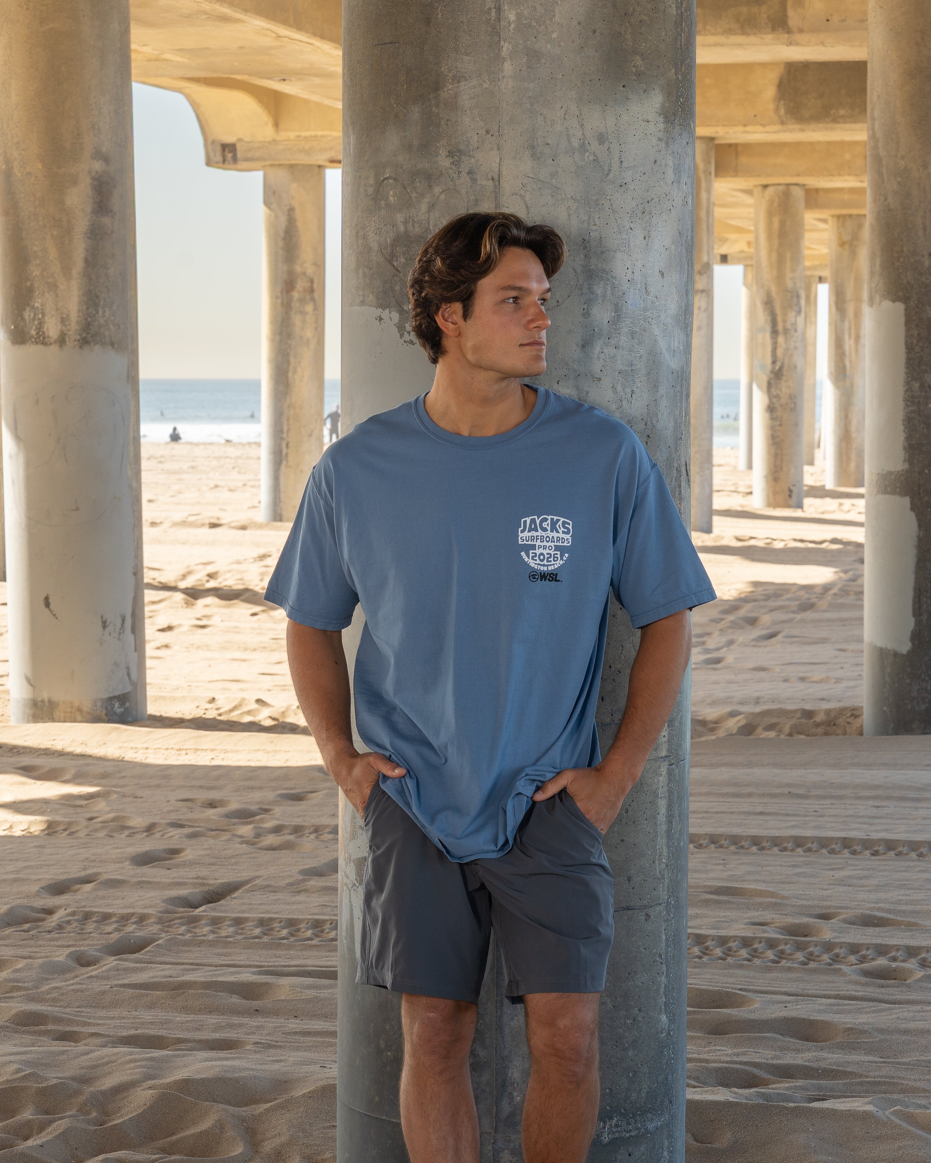 VANS x Novatradesstore Pro 2026 Cali Daze Pigment Short Sleeve T-Shirt - Saltwater
