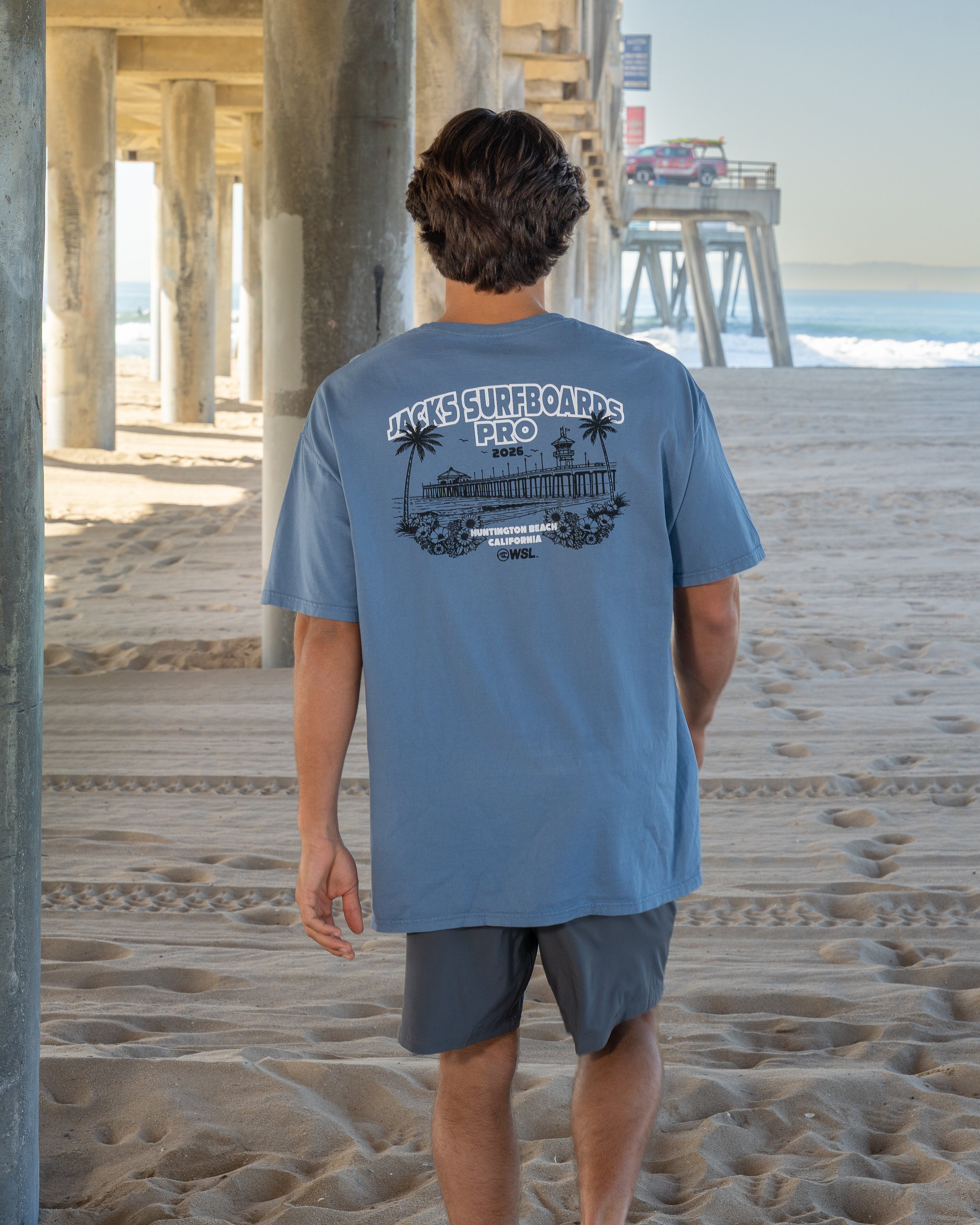 VANS x Novatradesstore Pro 2026 Cali Daze Pigment Short Sleeve T-Shirt - Saltwater