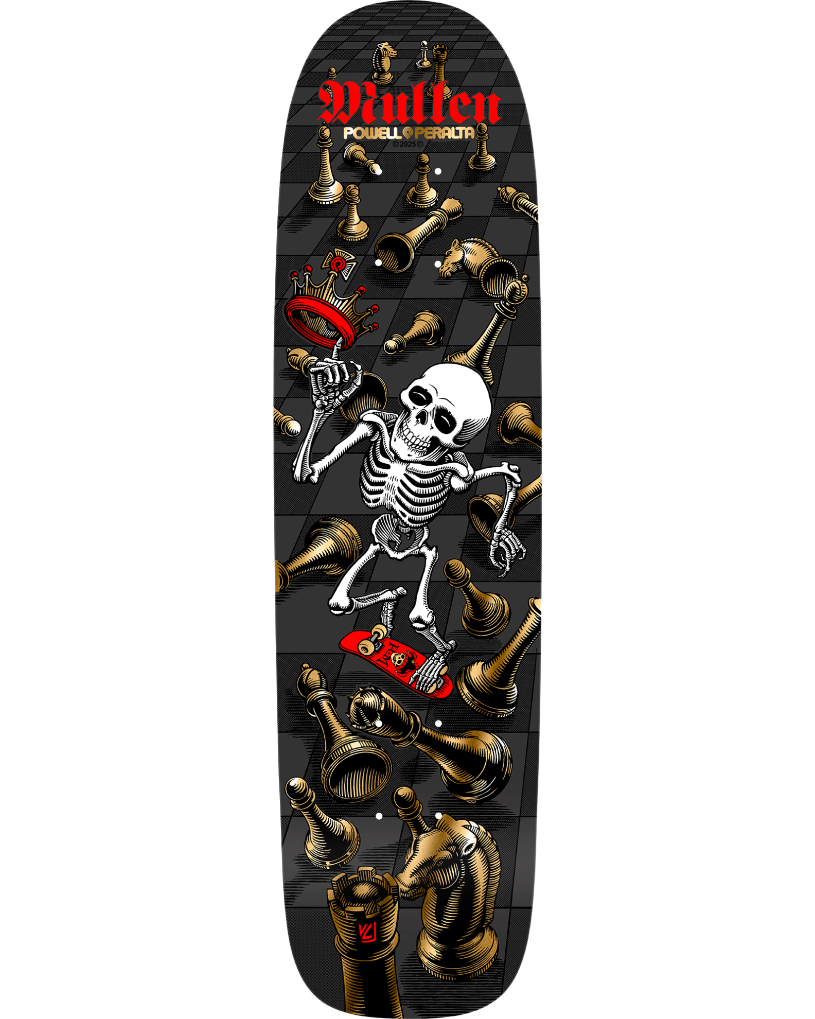 Powell Peralta&nbsp;Bones Brigade Rodney Mullen Series 16 Reissue Skateboard Deck - Limited