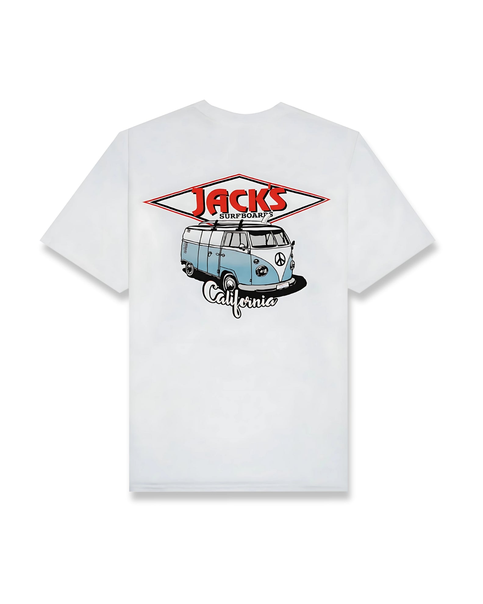 CA Diamond Transport S/S Tee - White