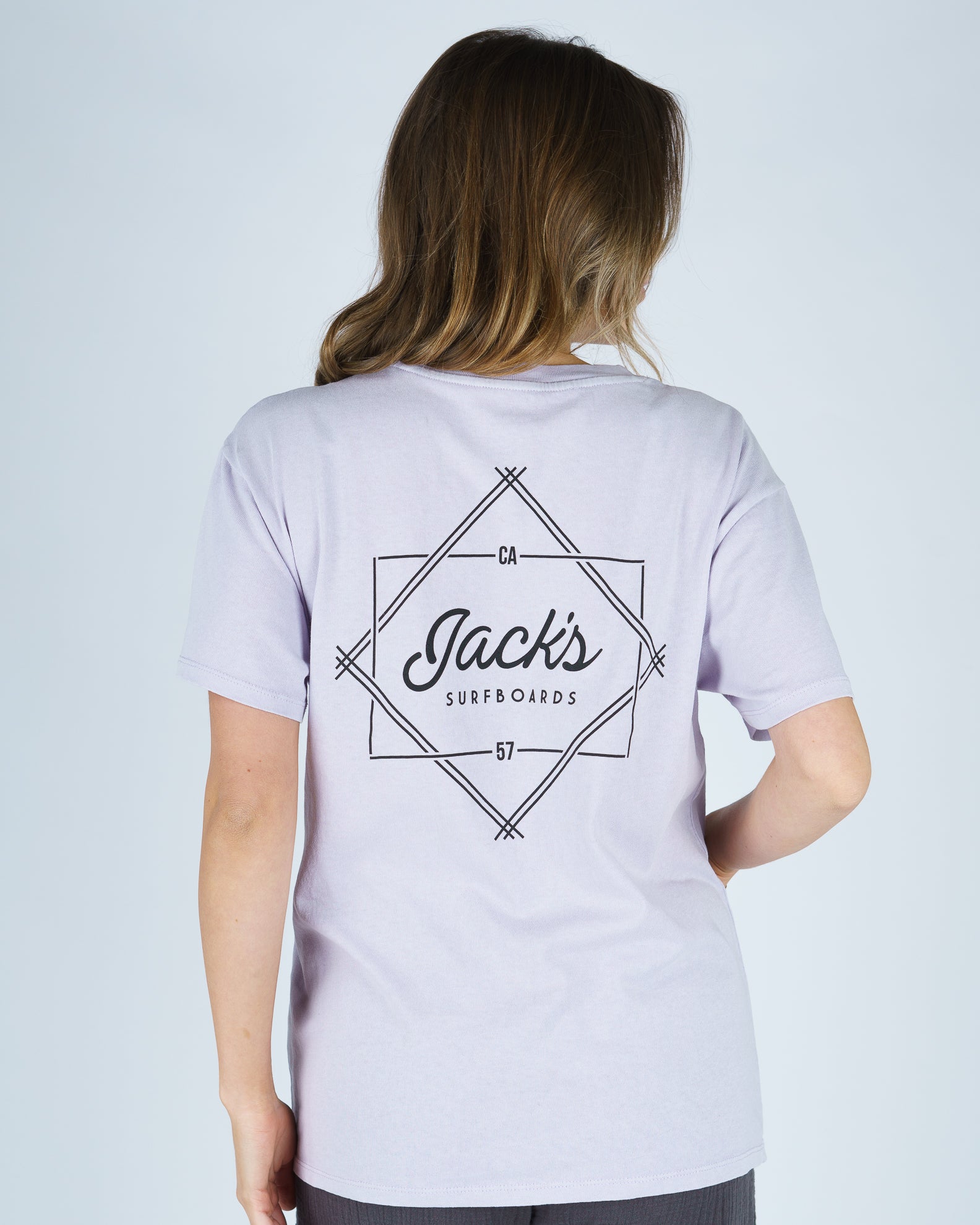 Action S/S Tee - Lilac