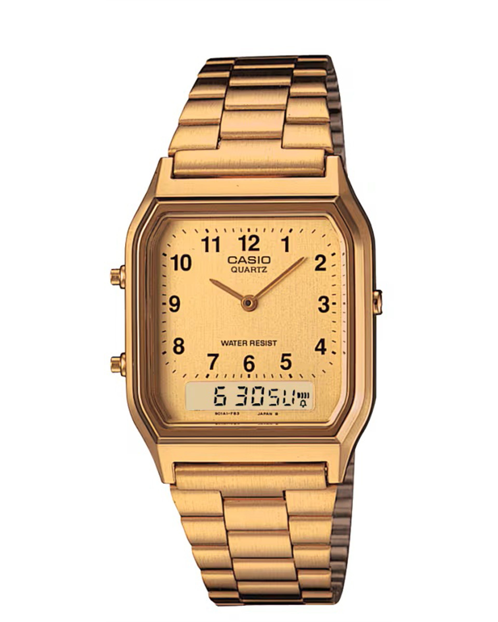 Casio AQ230GA-9BVT Watch - Vintage Gold