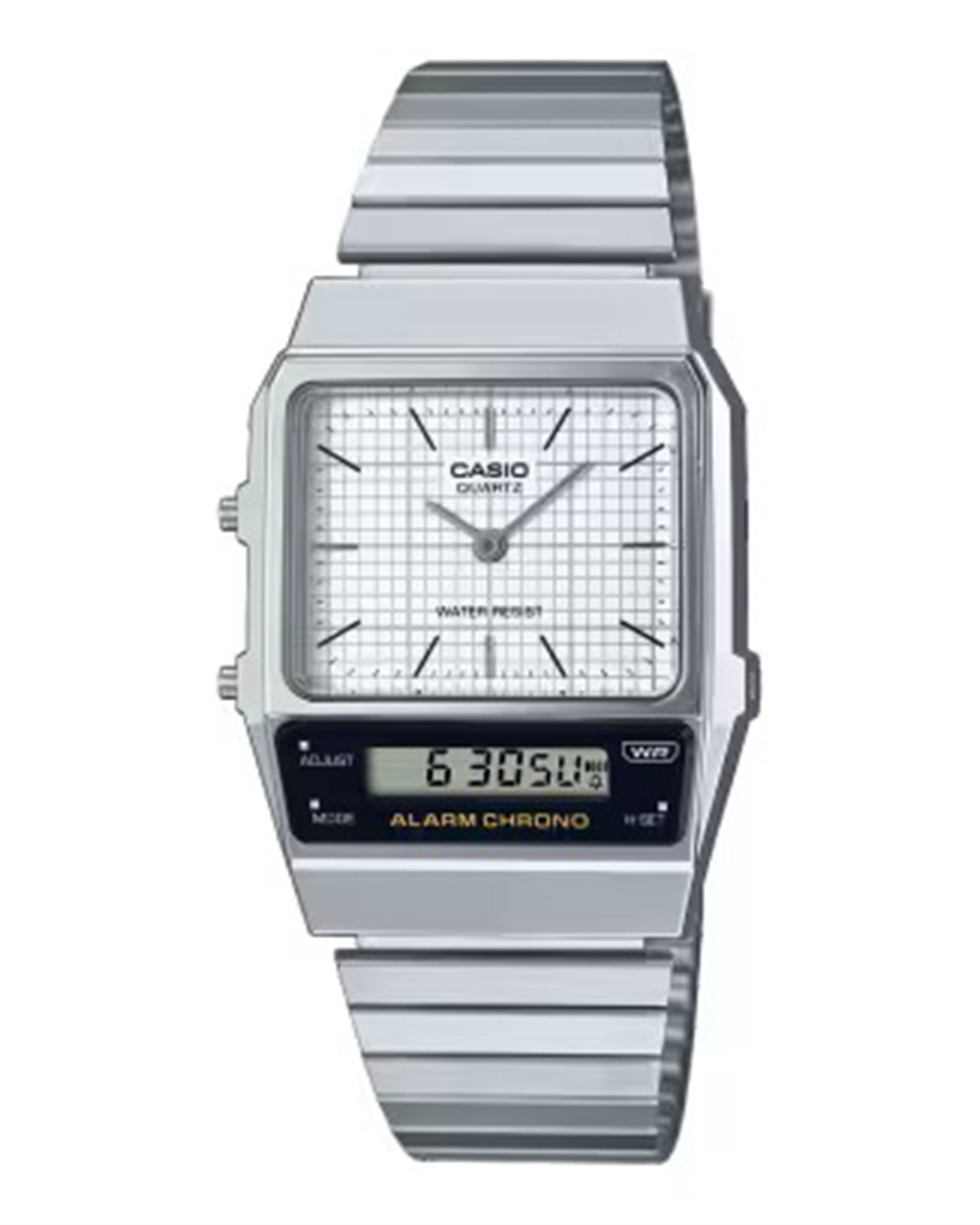 Casio AQ800E-7A Watch - Vintage Silver