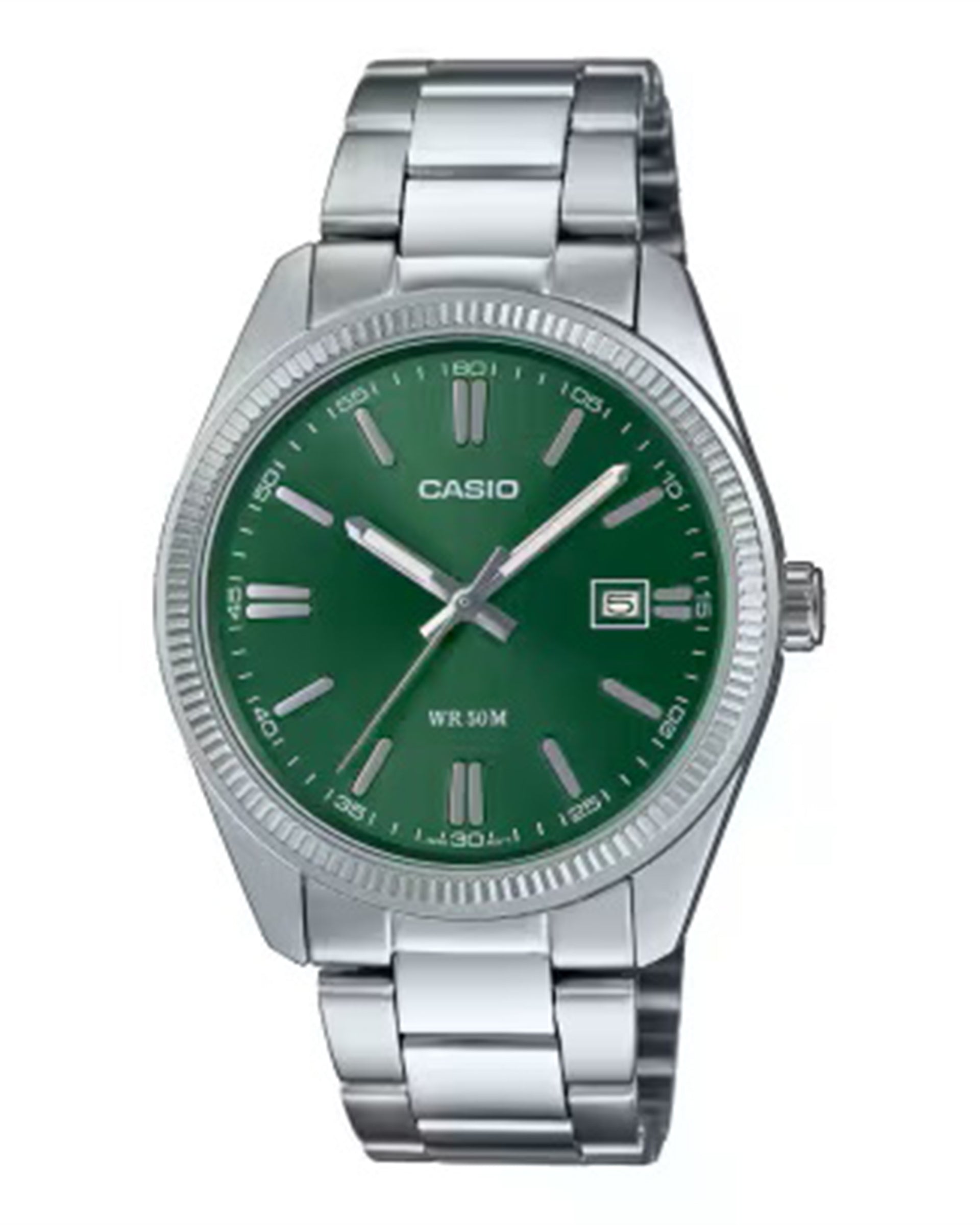 Casio MTP1302D-3AVT Analog Watch - Green Dial