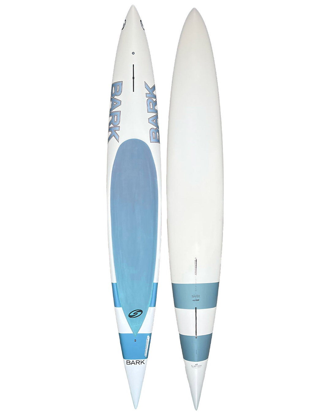 Bark Commander- Fusion V-Tech Prone Paddleboard- 14' / Solid White