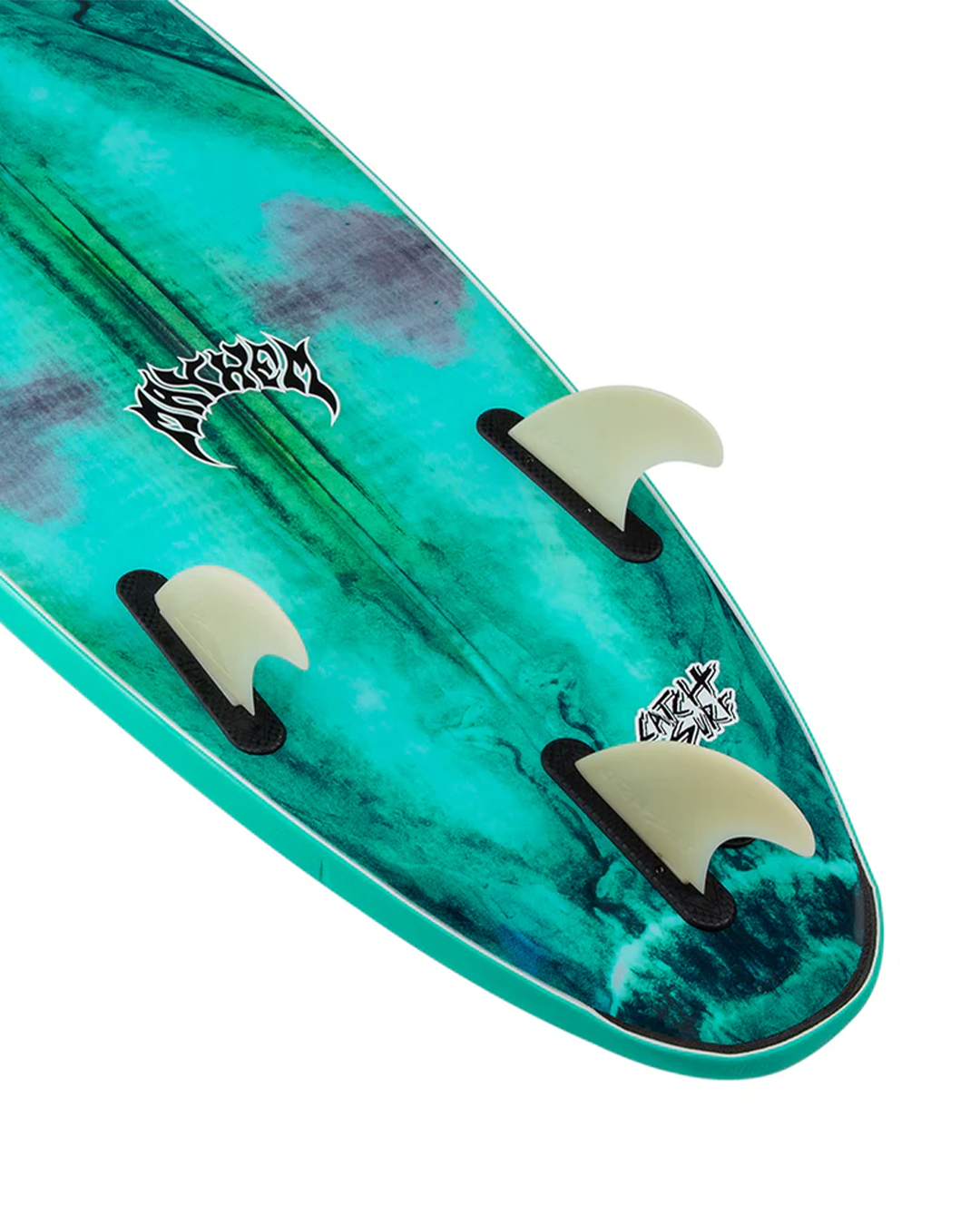 Catch Surf x Lost Crowd Killer Soft Top Surfboard- Turquoise / Tie Dye