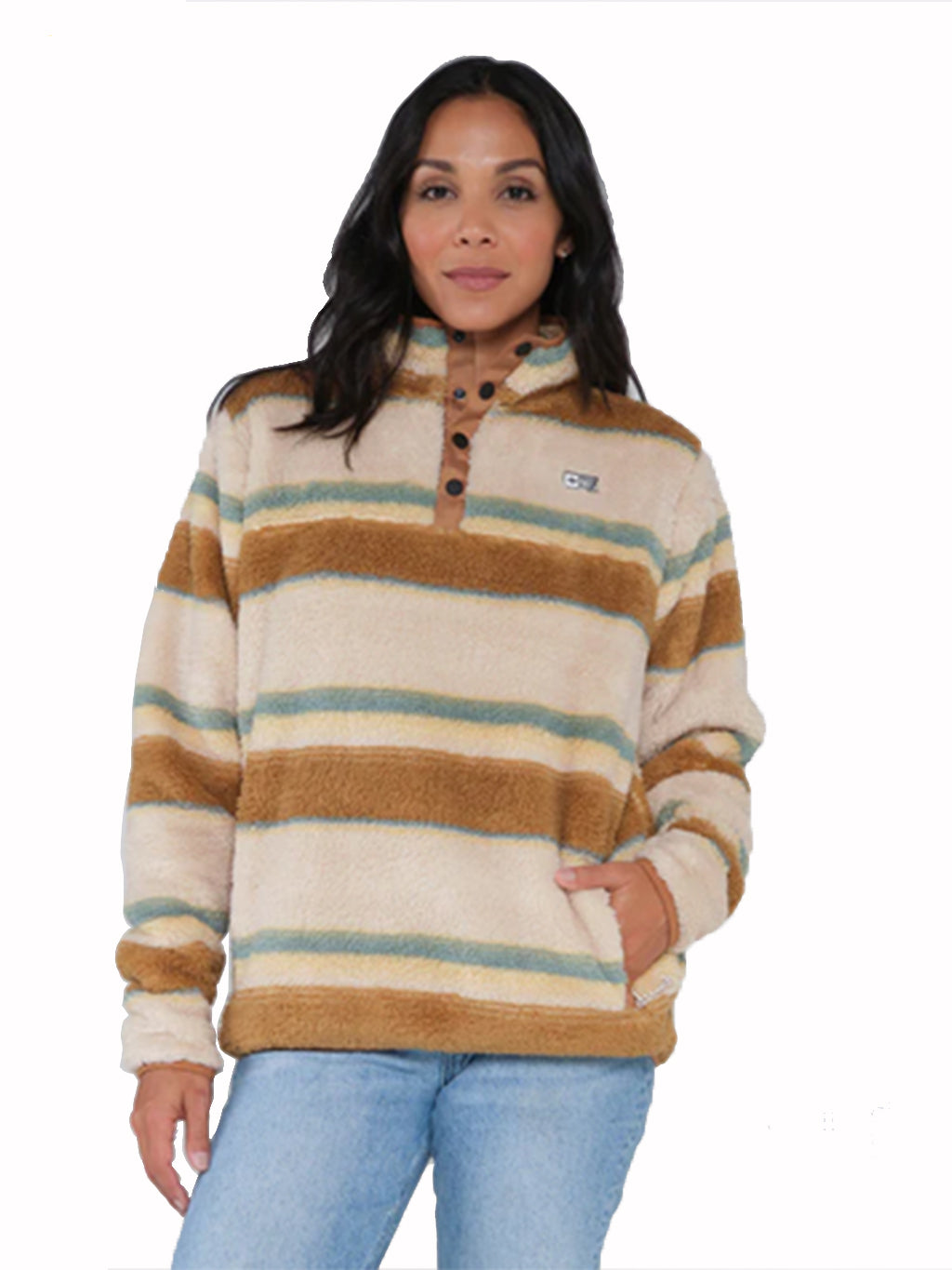 Salty Crew Women's Calm Seas Pullover Sweatshirt 