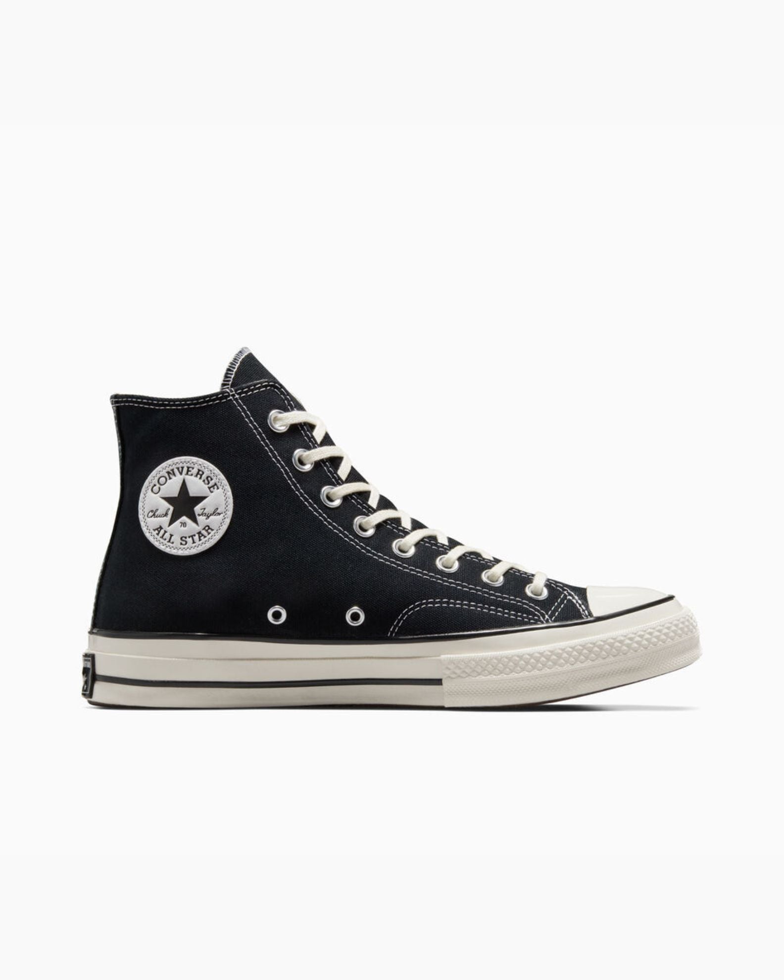Converse Chuck 70 High Top Shoe - Black/Black Egret Black