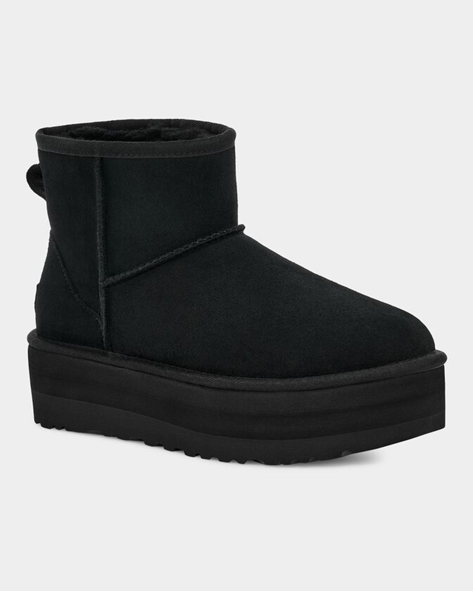UGG Unisex Classic Mini Platform Boot - Black