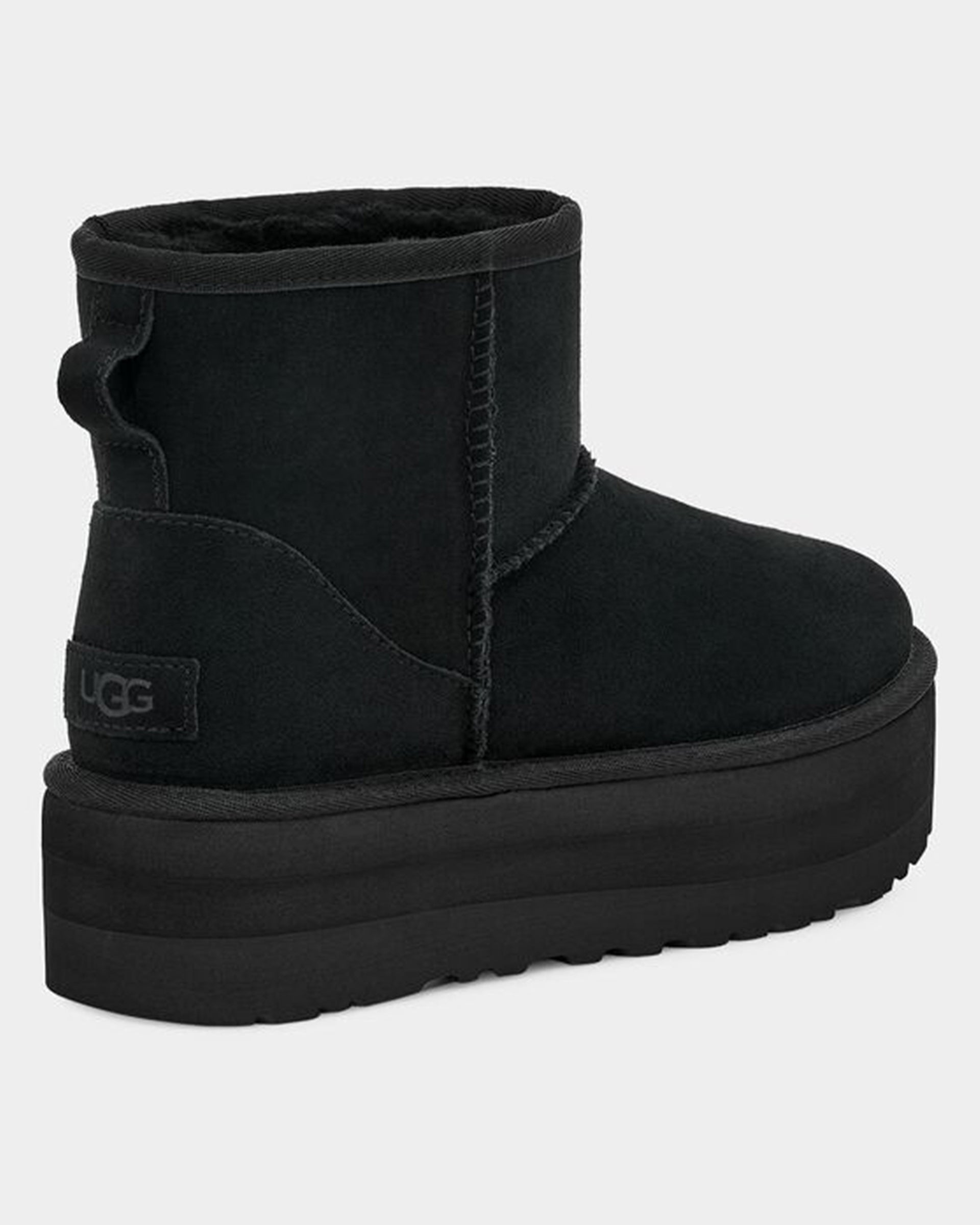 UGG Unisex Classic Mini Platform Boot - Black