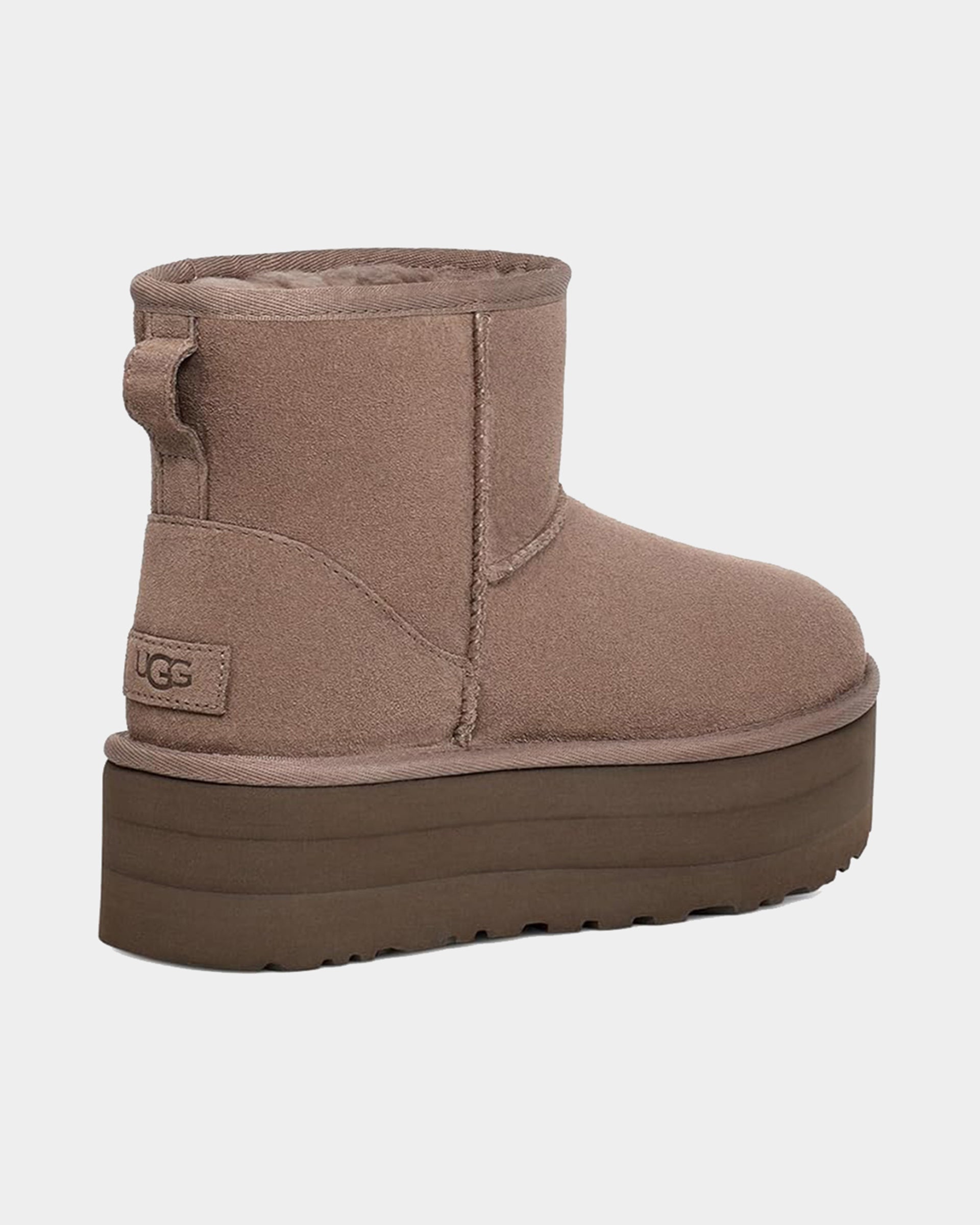 UGG Unisex Classic Mini Platform Boot - Smoke Plum