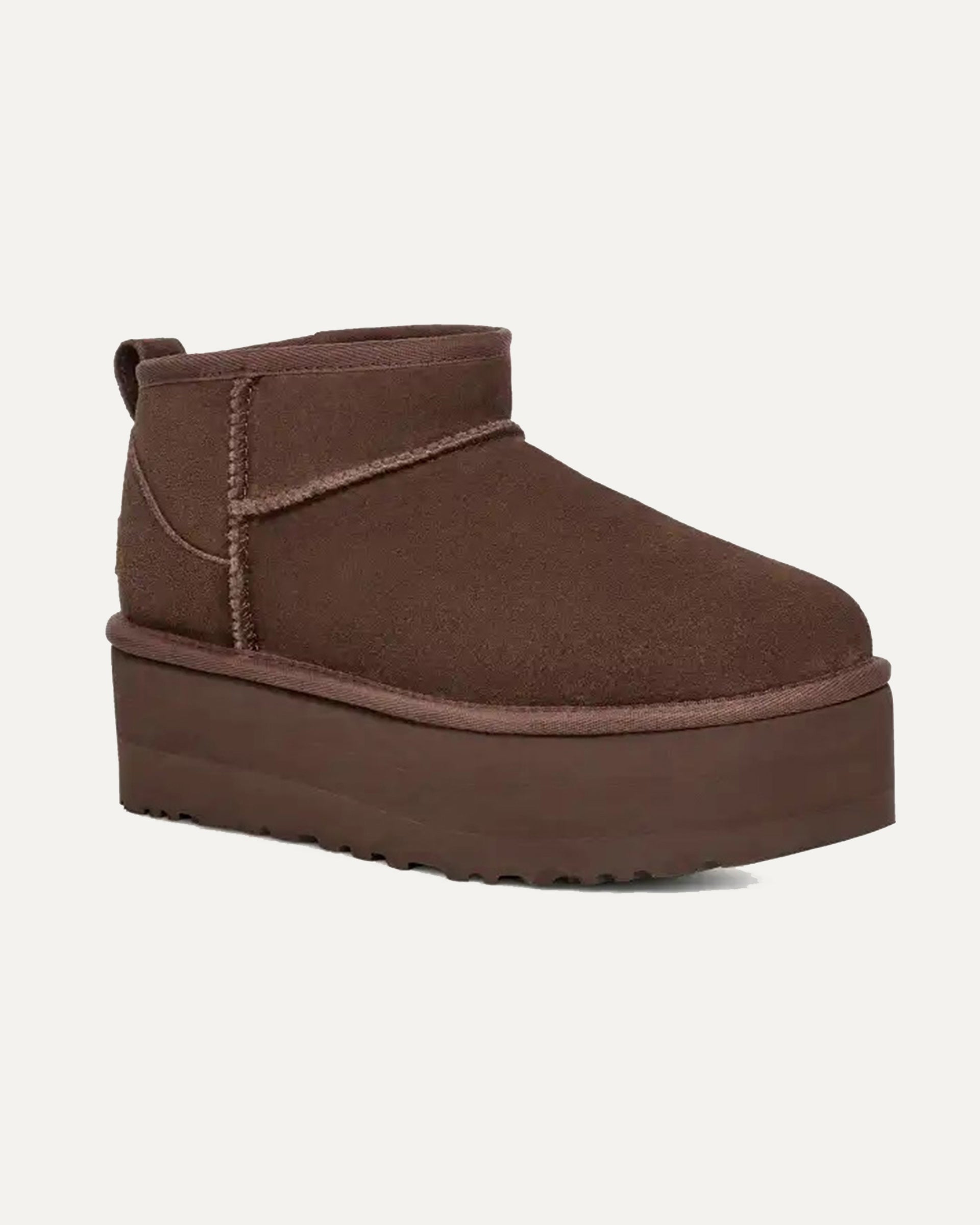 UGG Women's Classic Ultra Mini Platform - Burnt Cedar