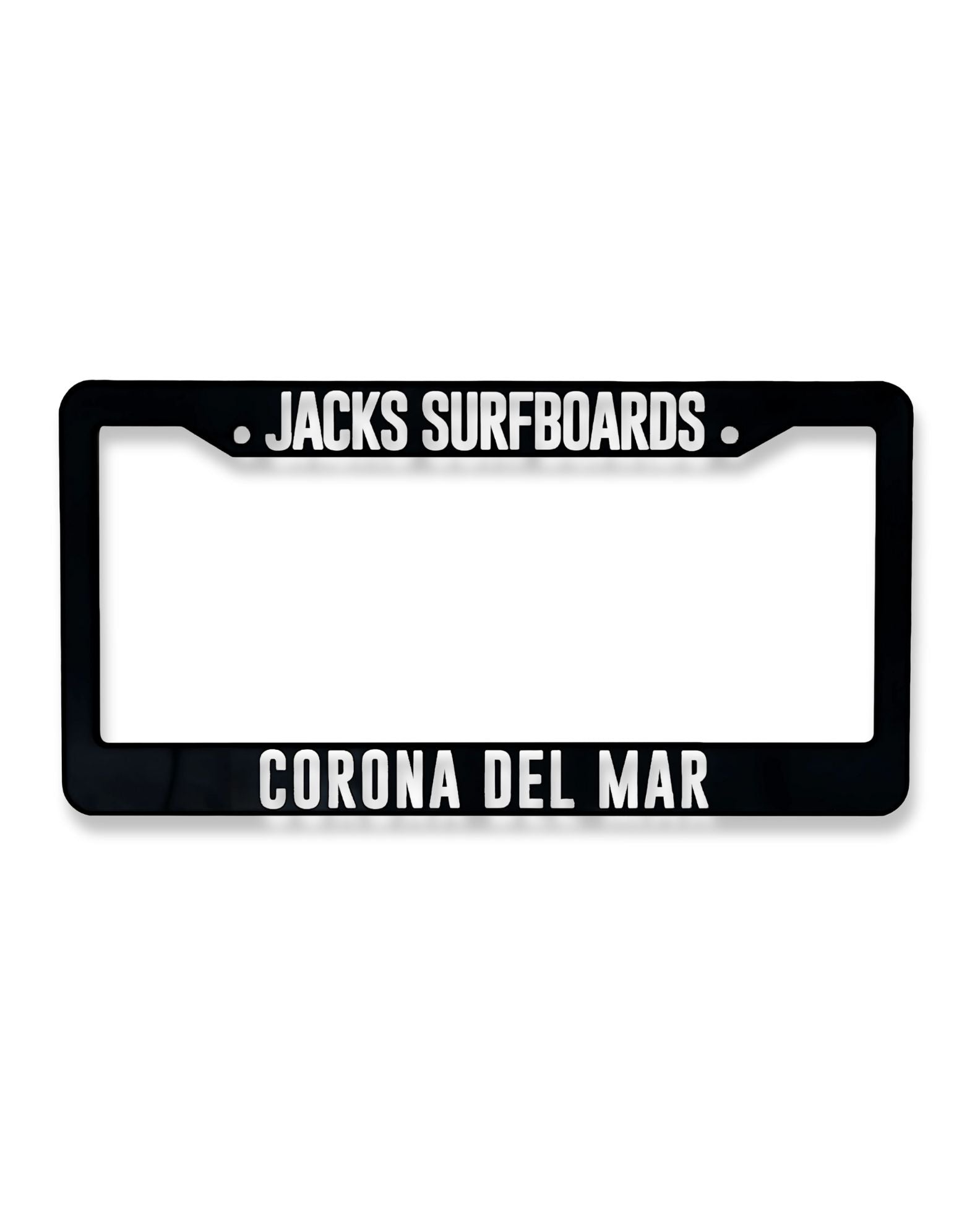 Jack's License Plate Holders