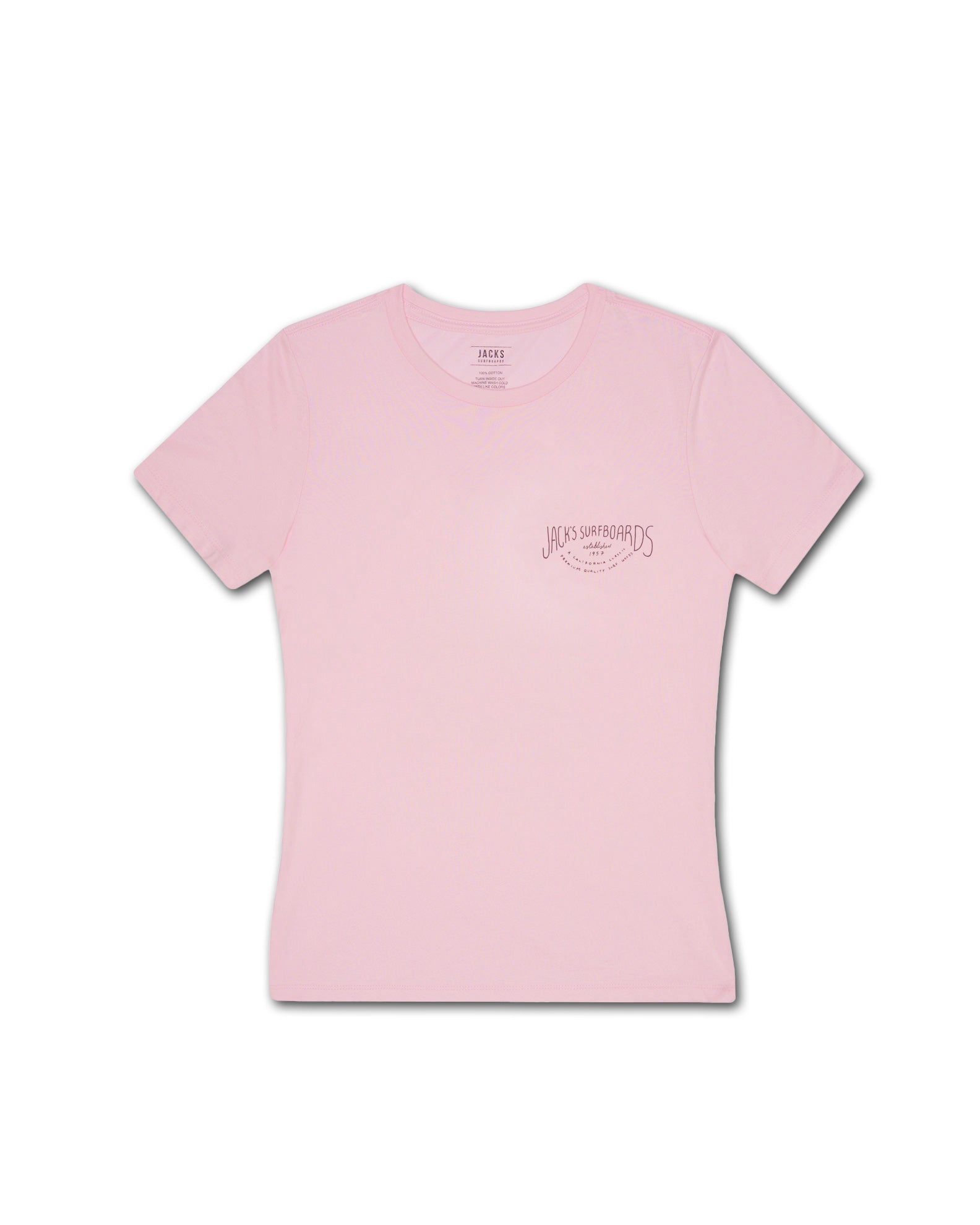Women's Crescent S/S Tee - Pink
