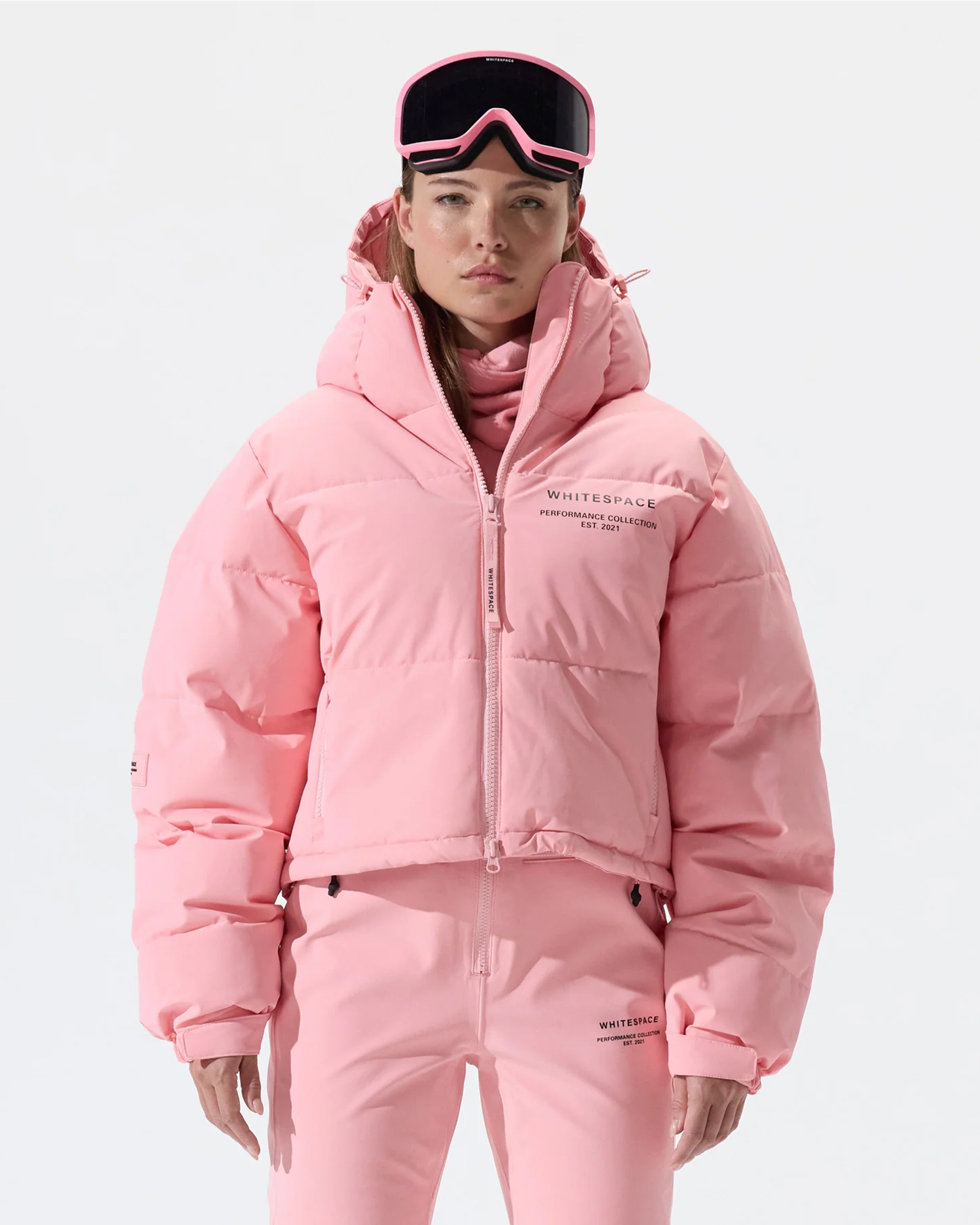 Whitespace Women's Cropped Puffer Jacket