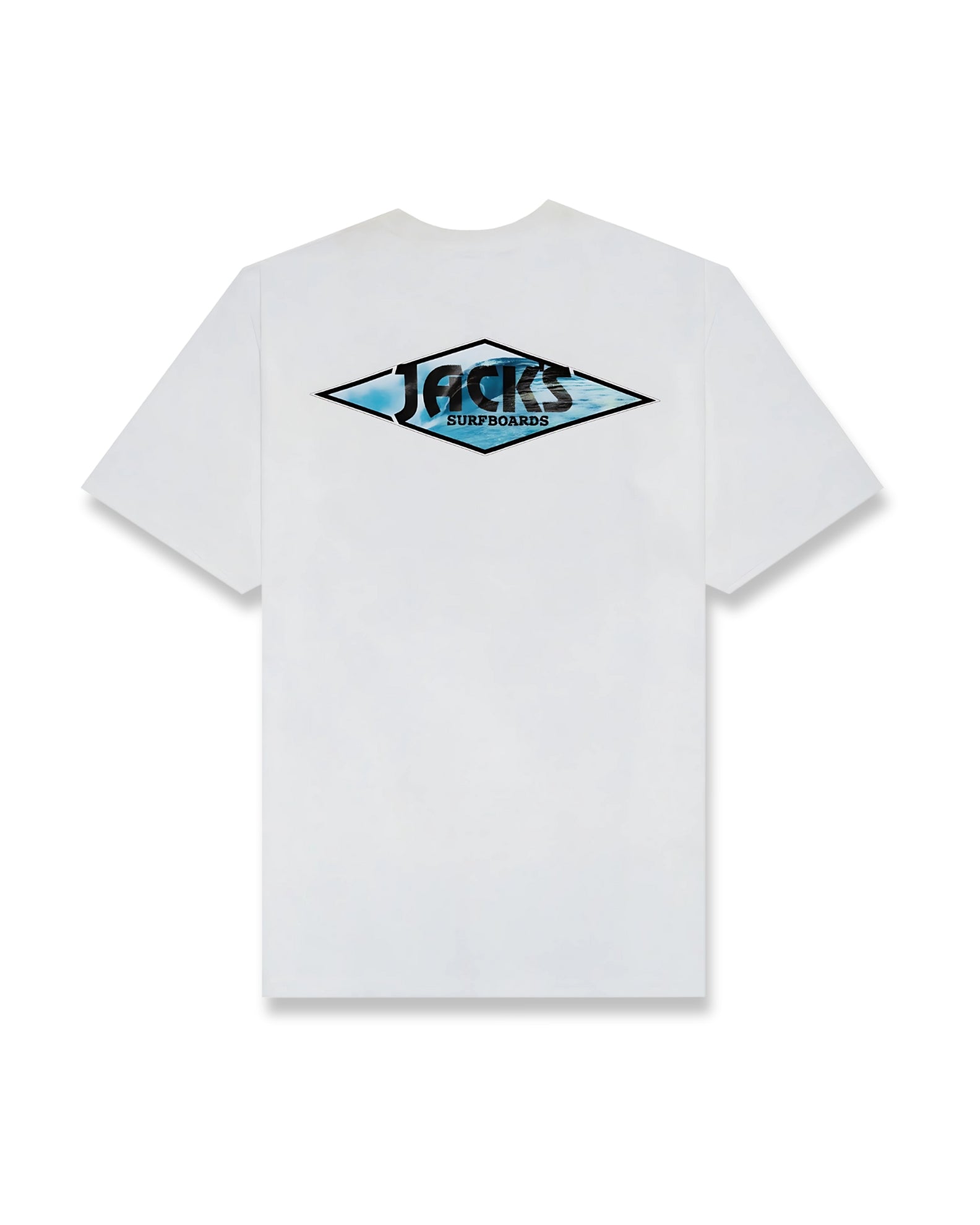 Crystal Wave CF (Classic Fit) S/S Tee - White
