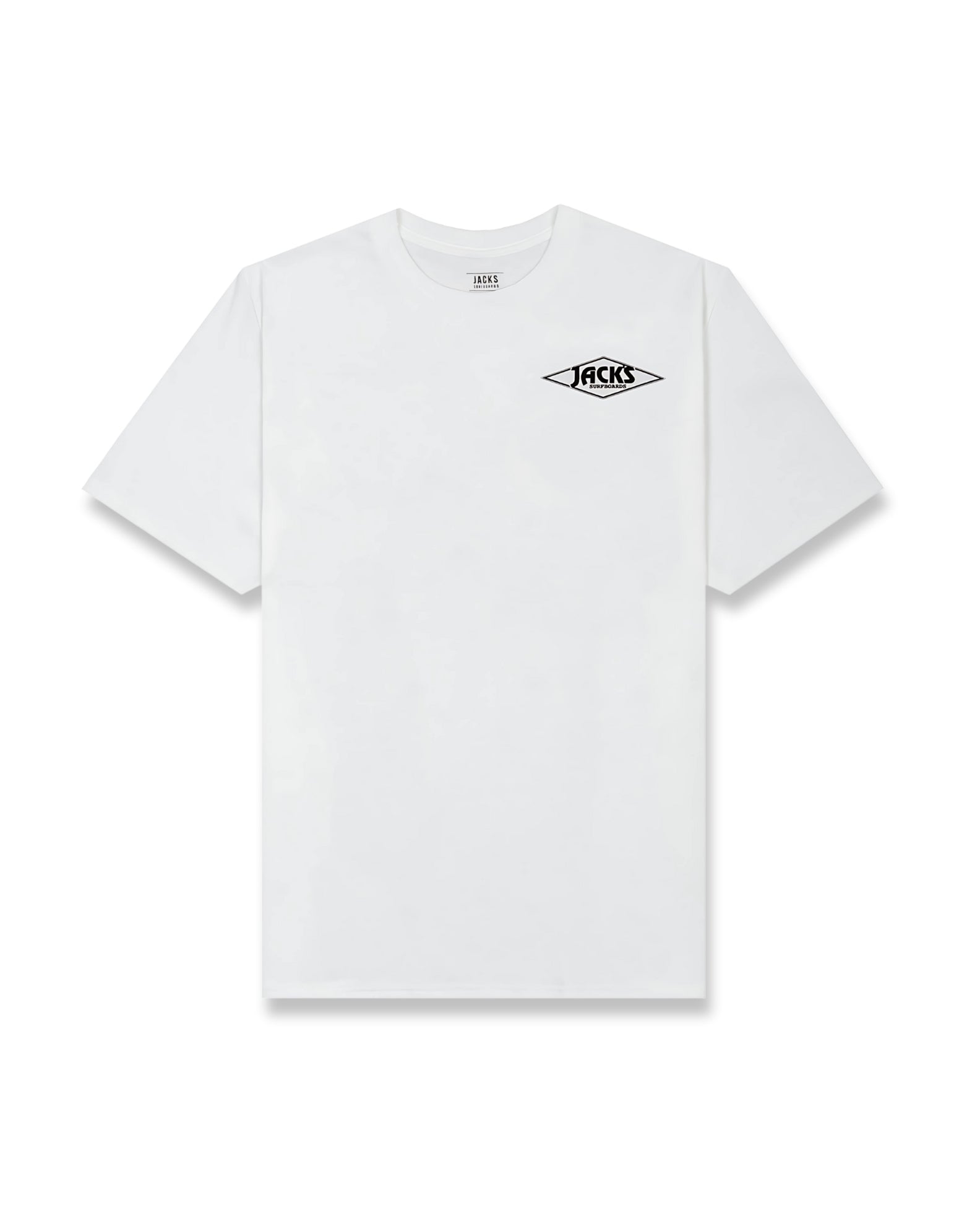 Crystal Wave CF (Classic Fit) S/S Tee - White