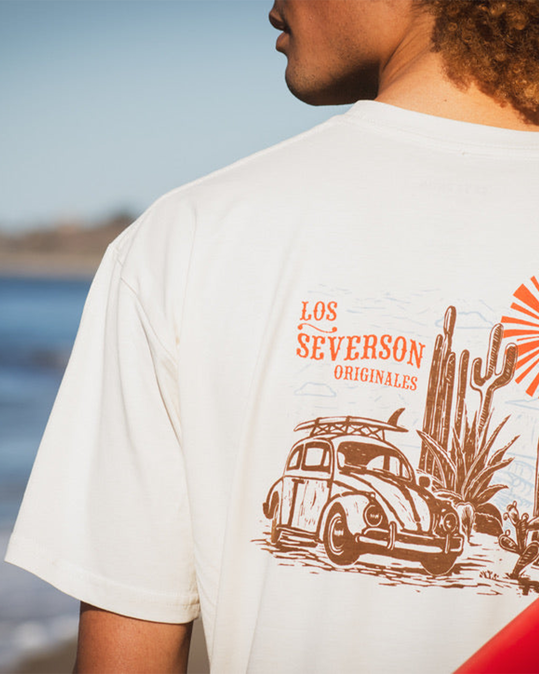 Severson Men's Del Sol Short Sleeve T-Shirt-Vintage White