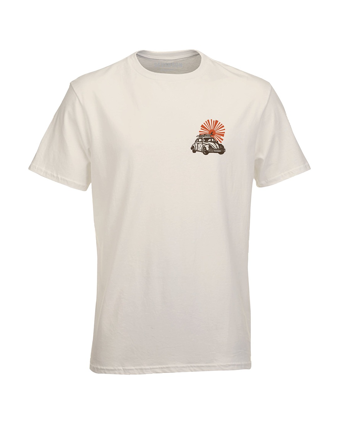 Severson Men's Del Sol Short Sleeve T-Shirt-Vintage White