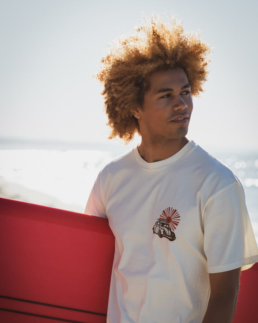 Severson Men's Del Sol Short Sleeve T-Shirt-Vintage White