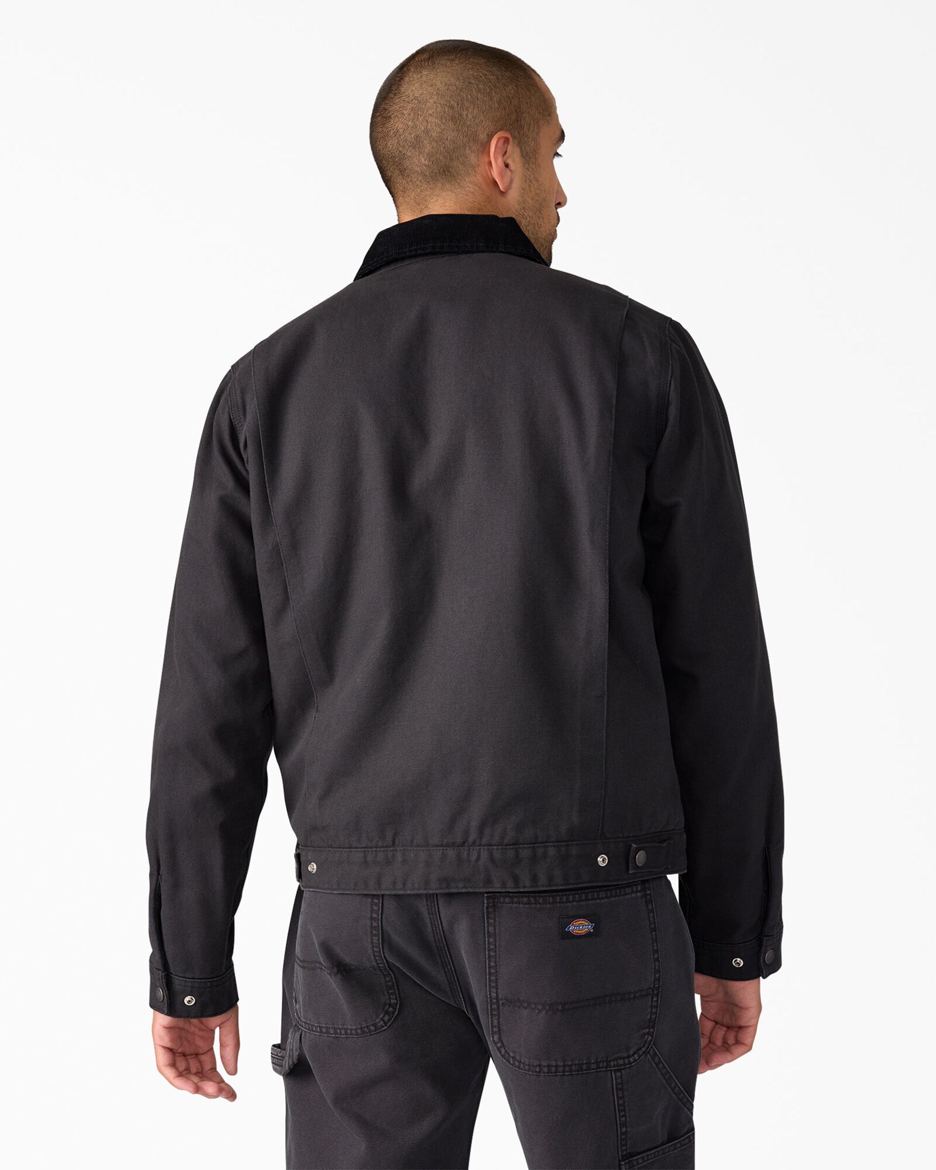 Dickies Blanket Lined Duck Canvas Jacket - Black