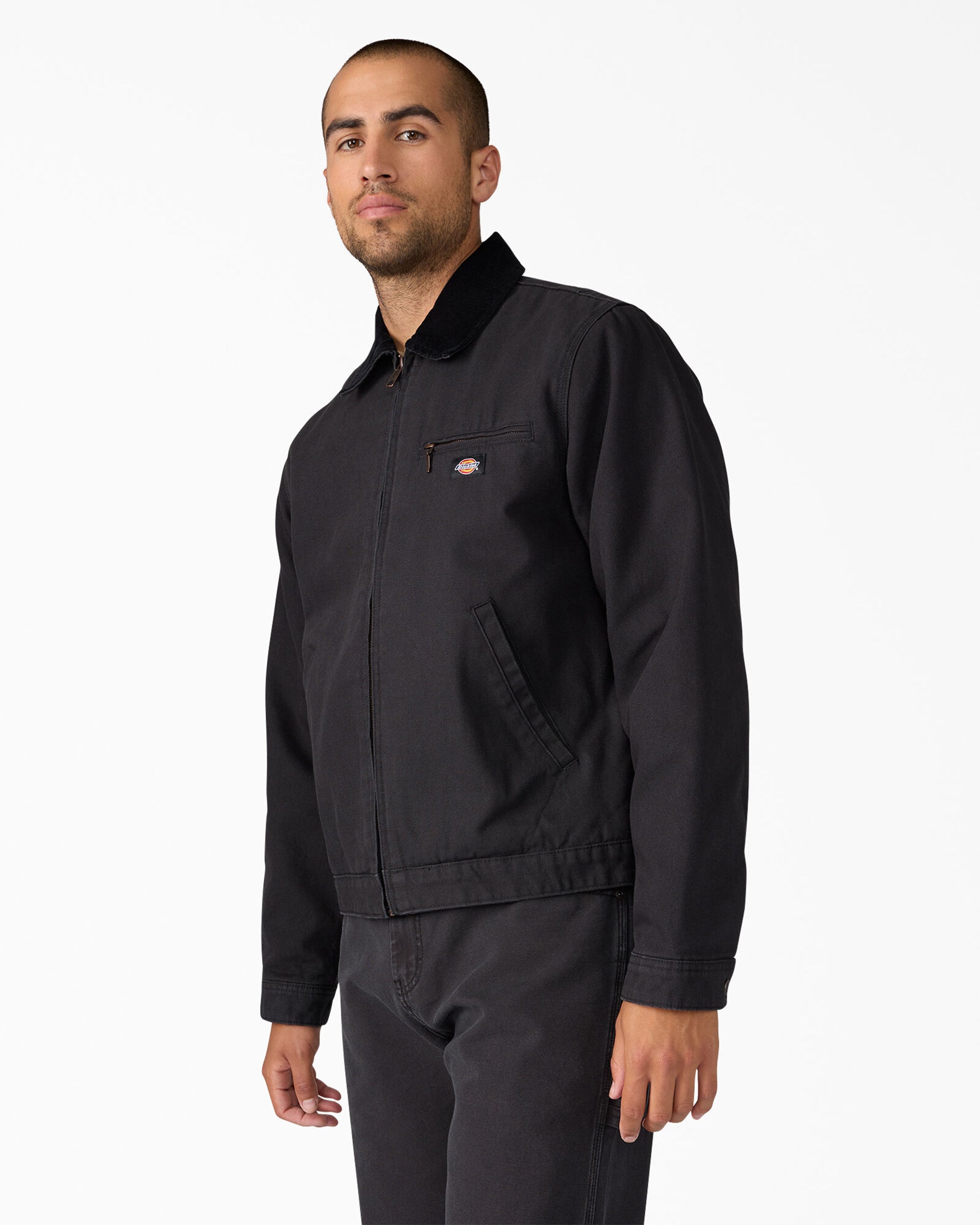 Dickies Blanket Lined Duck Canvas Jacket - Black