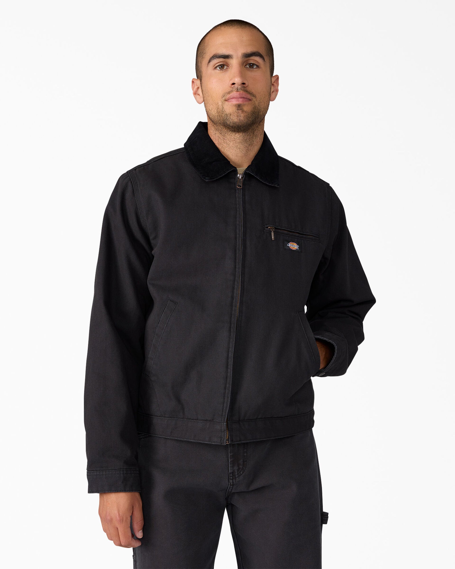 Dickies Blanket Lined Duck Canvas Jacket - Black