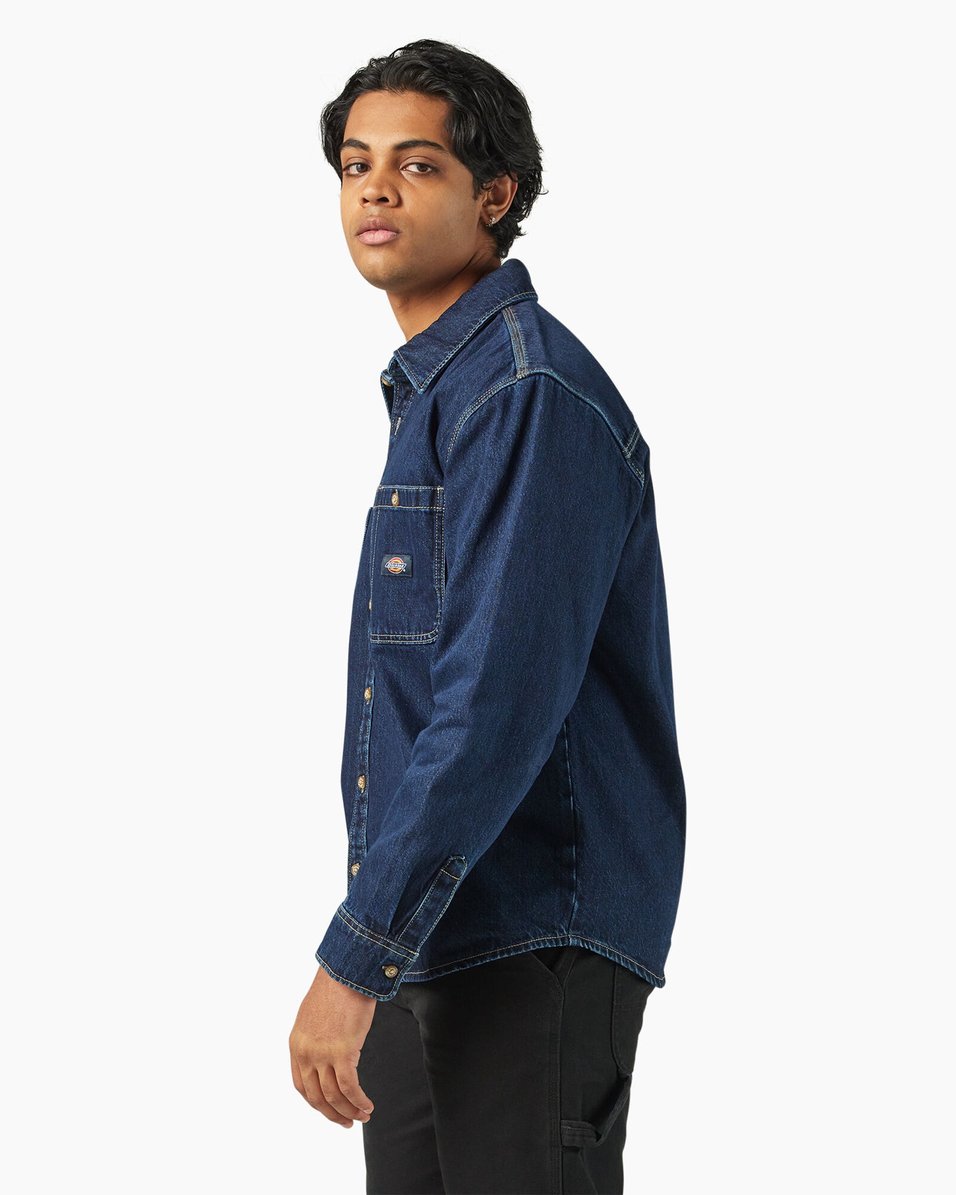 Dickies Mechanic Denim Shirt - Dark Indigo