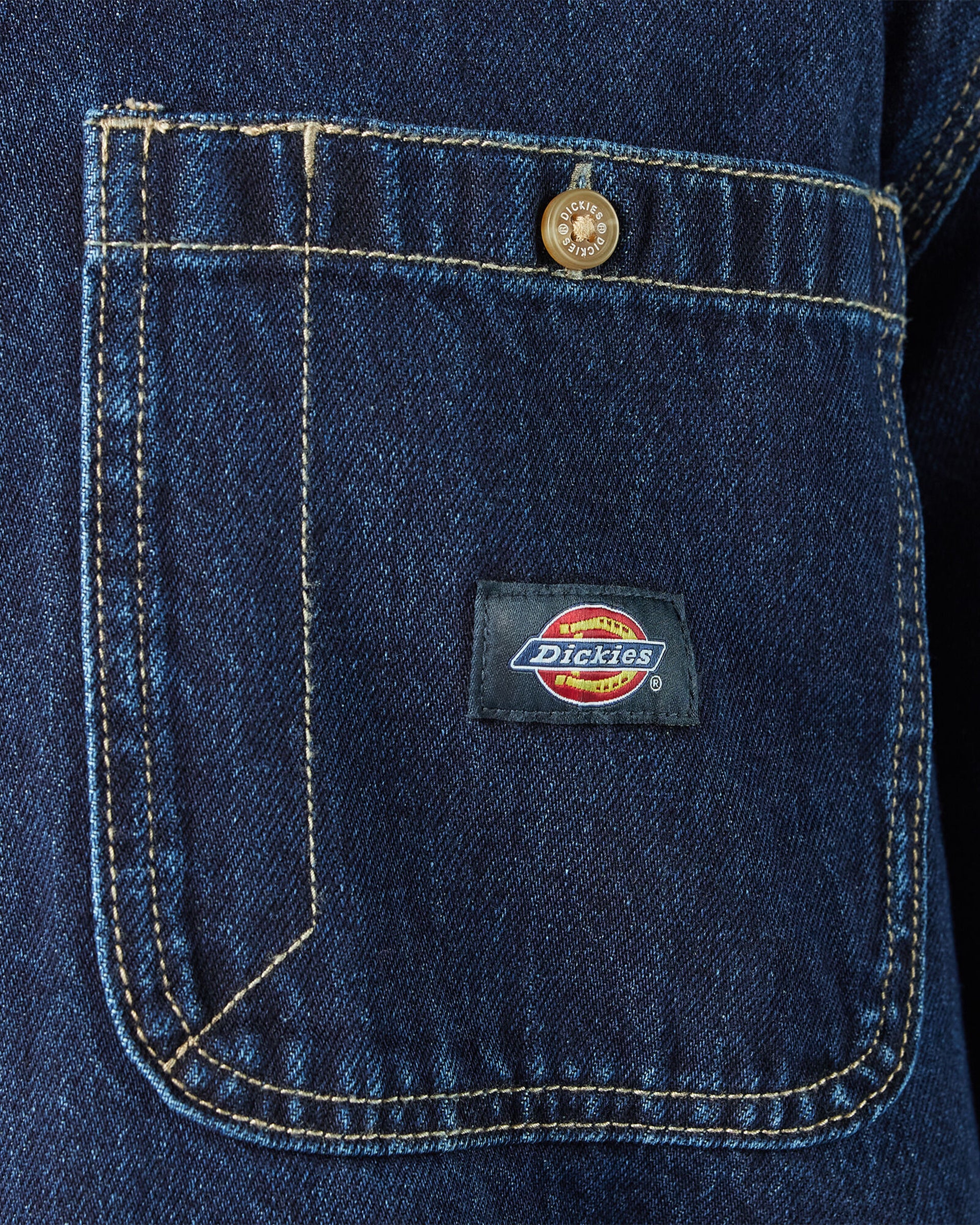 Dickies Mechanic Denim Shirt - Dark Indigo