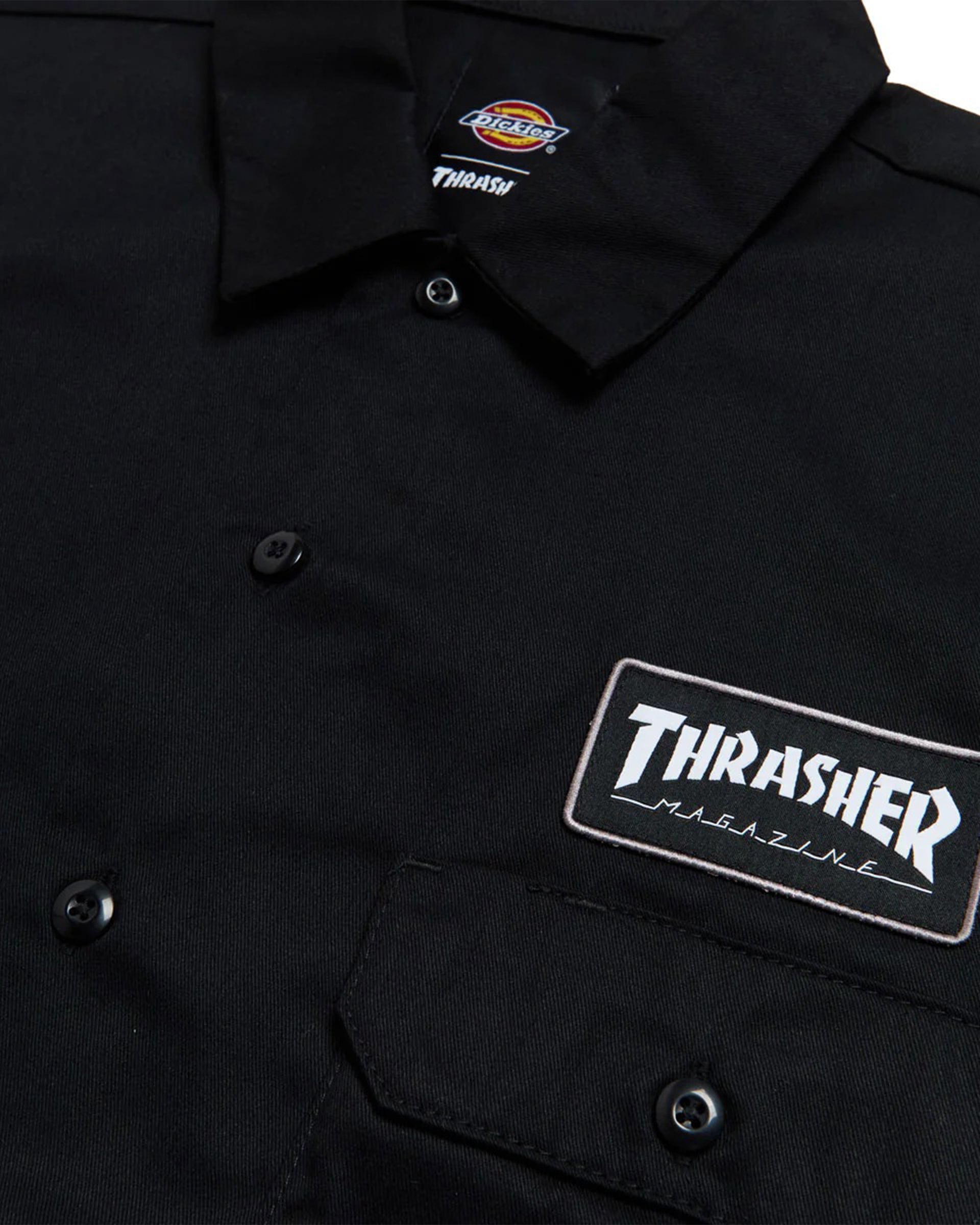 Dickies x Thrasher Work Shirt - Black