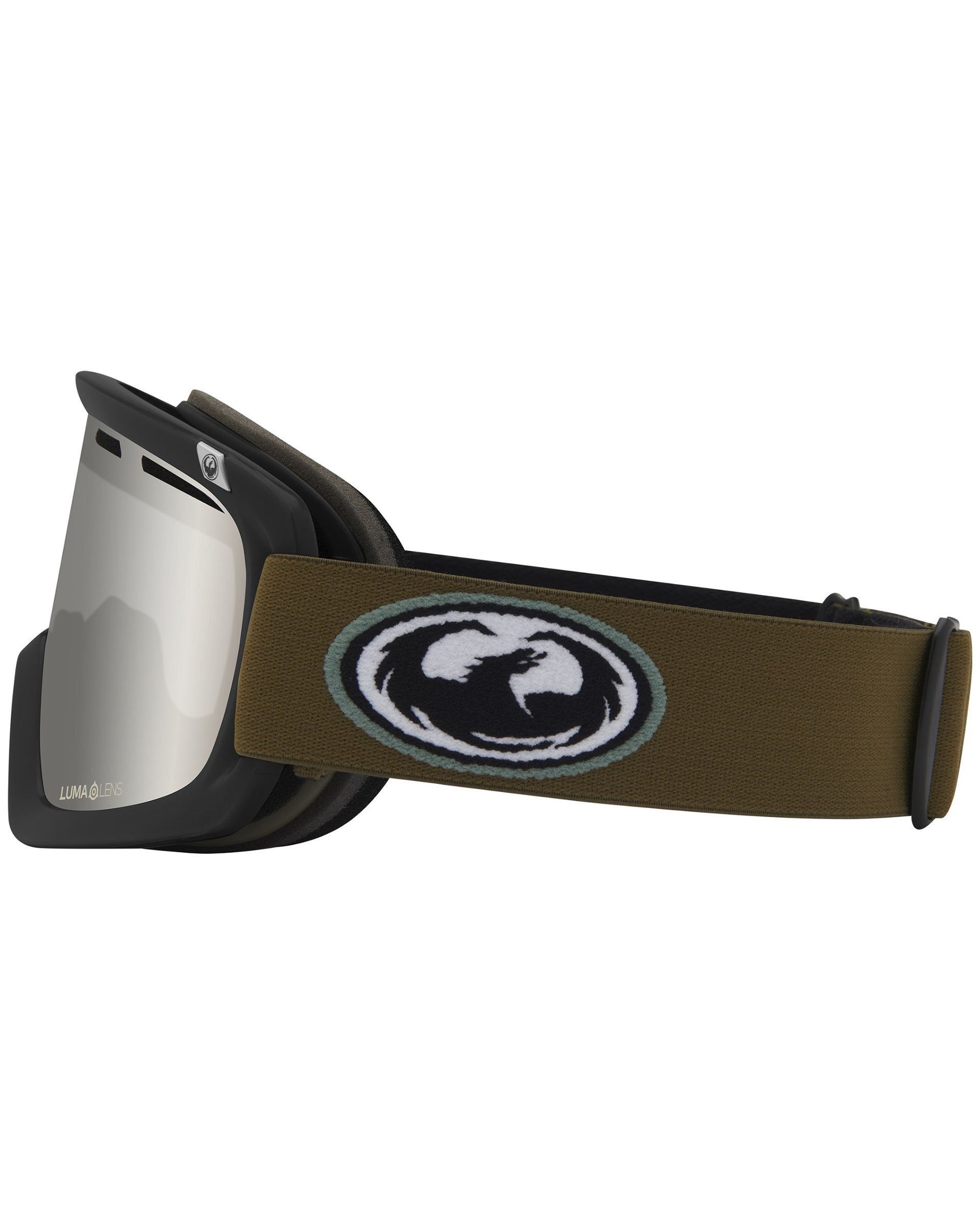 Dragon D1 OTG Snow Goggles - Old Skool/Silver Ion/Amber