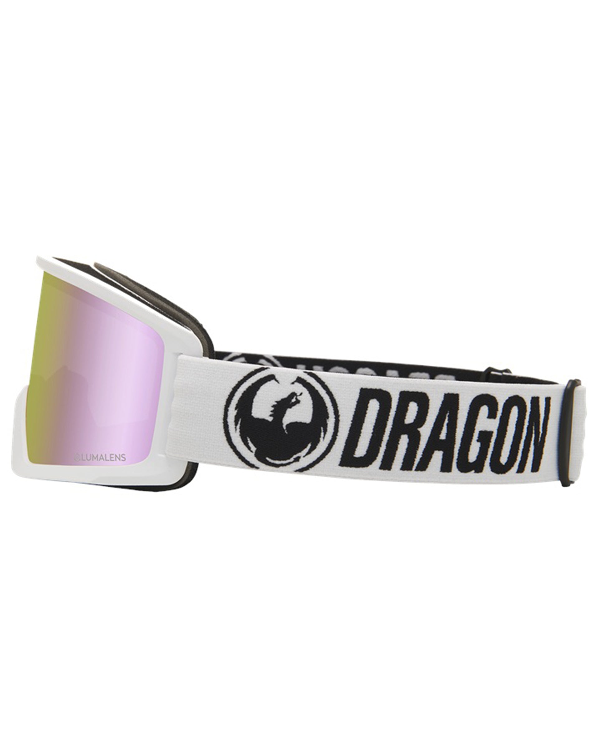 Dragon DX3 OTG Snow Goggles - White/Lumalens Pink Ion