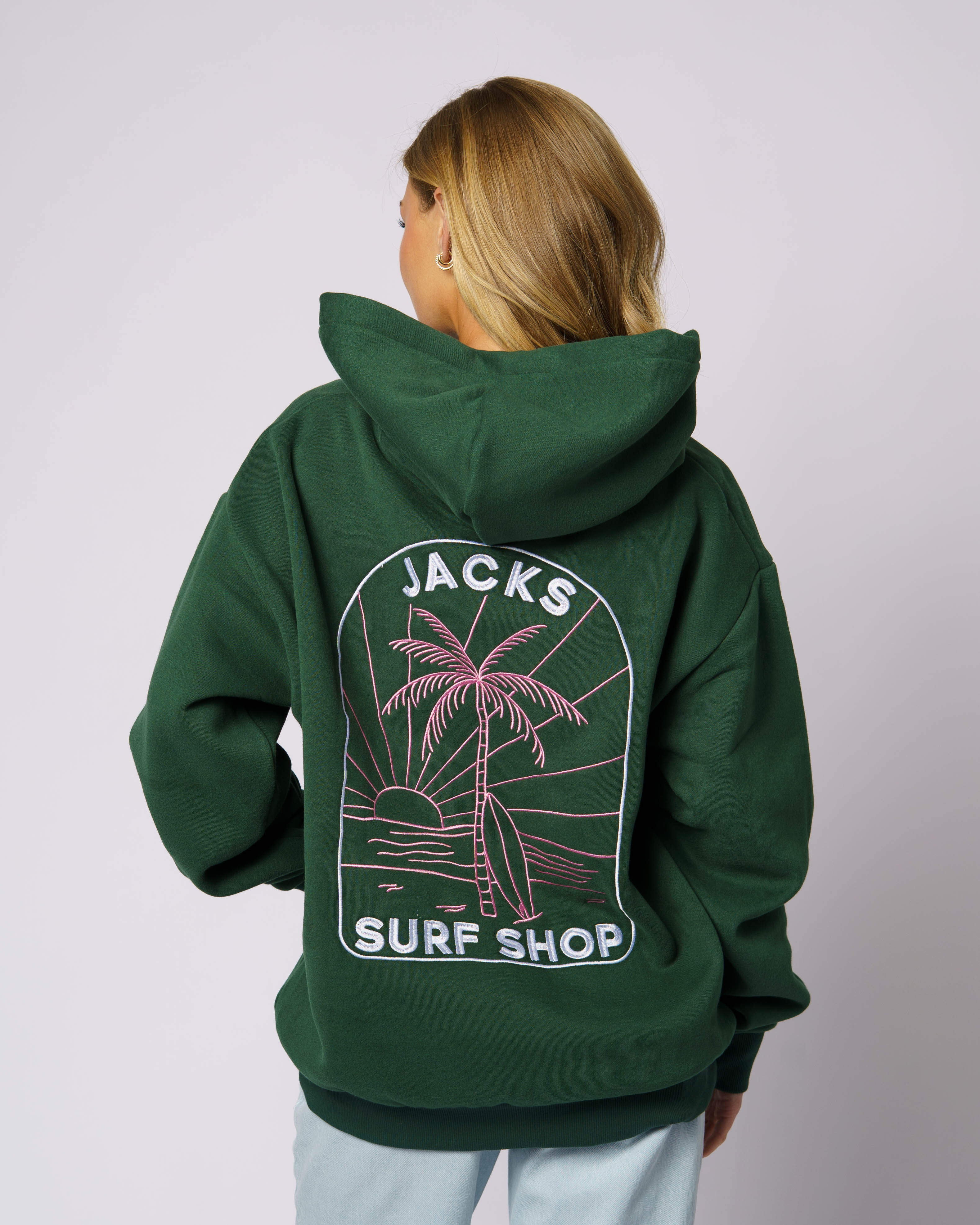 Dusk Embroidered Pullover Hoodie