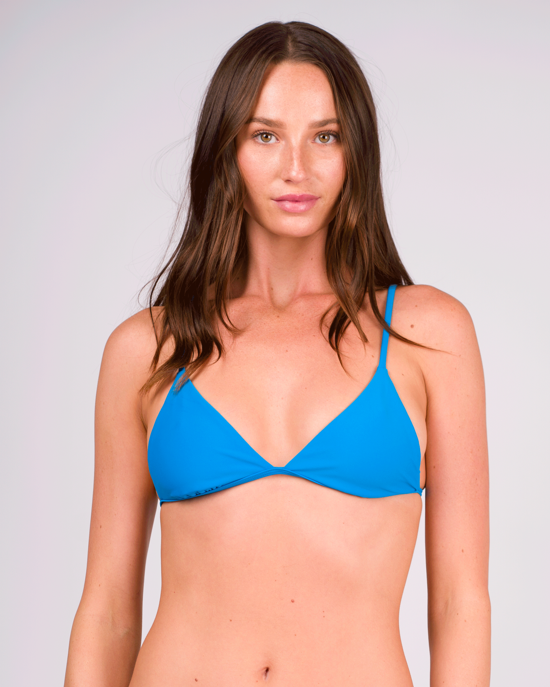 JS Swim Women's Clay Swim Top - Blue