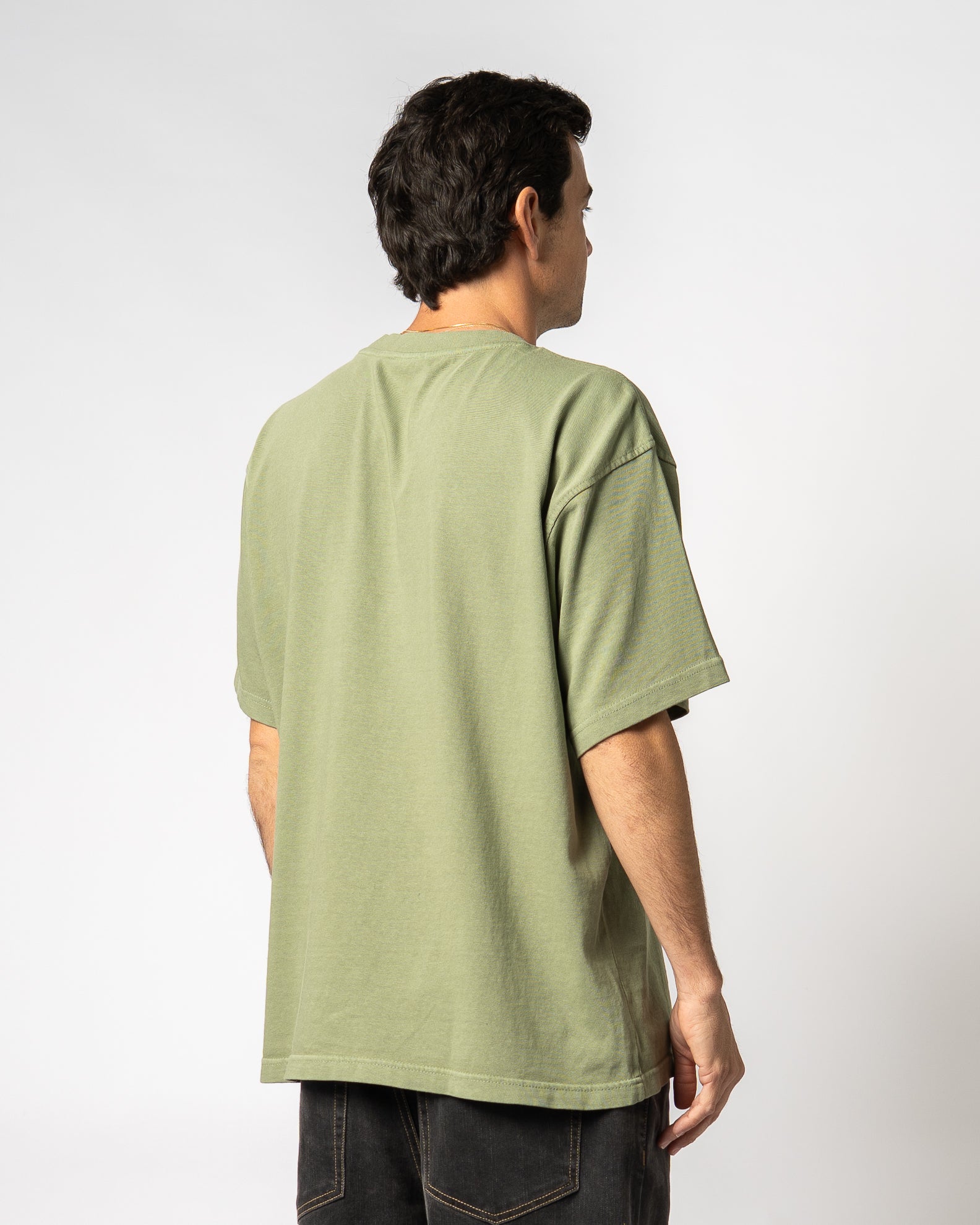 Garage Volt S/S Tee - Oil Green