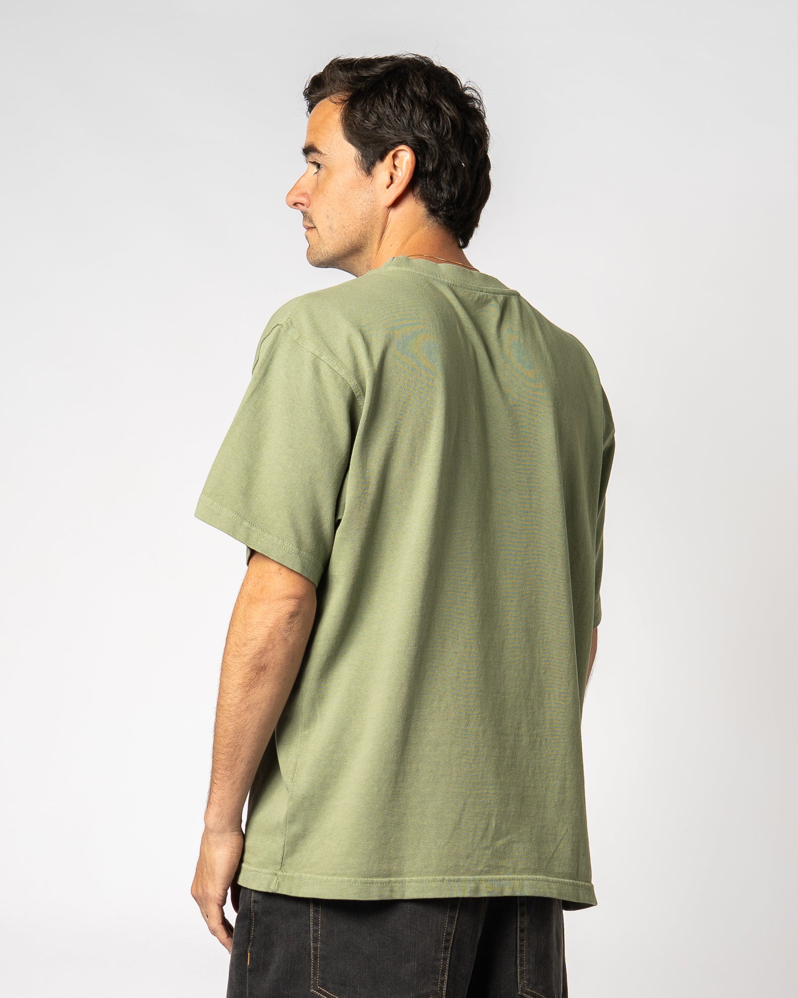 Garage Volt S/S Tee - Oil Green