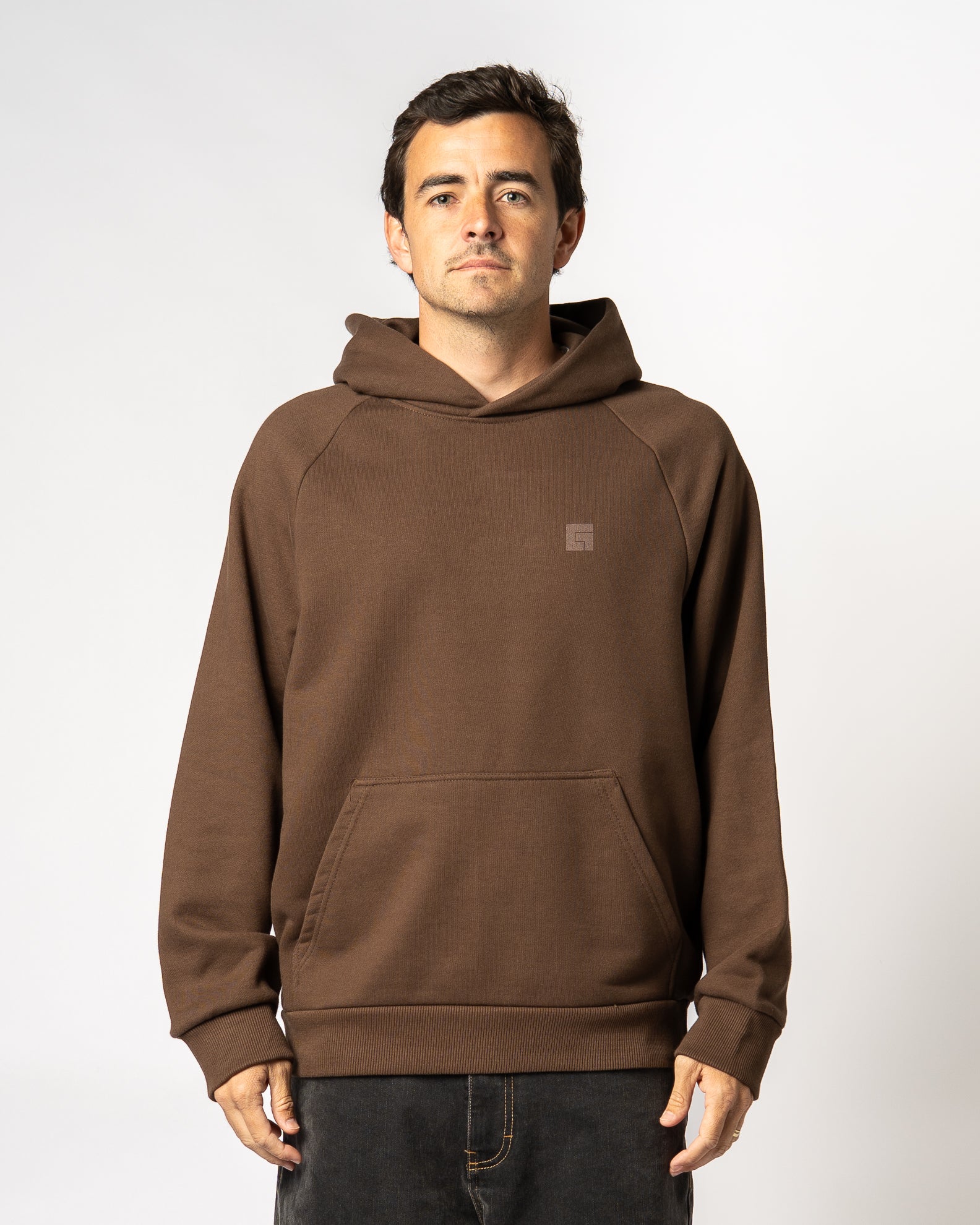 Volt Pullover Hoodie - Chocolate Brown