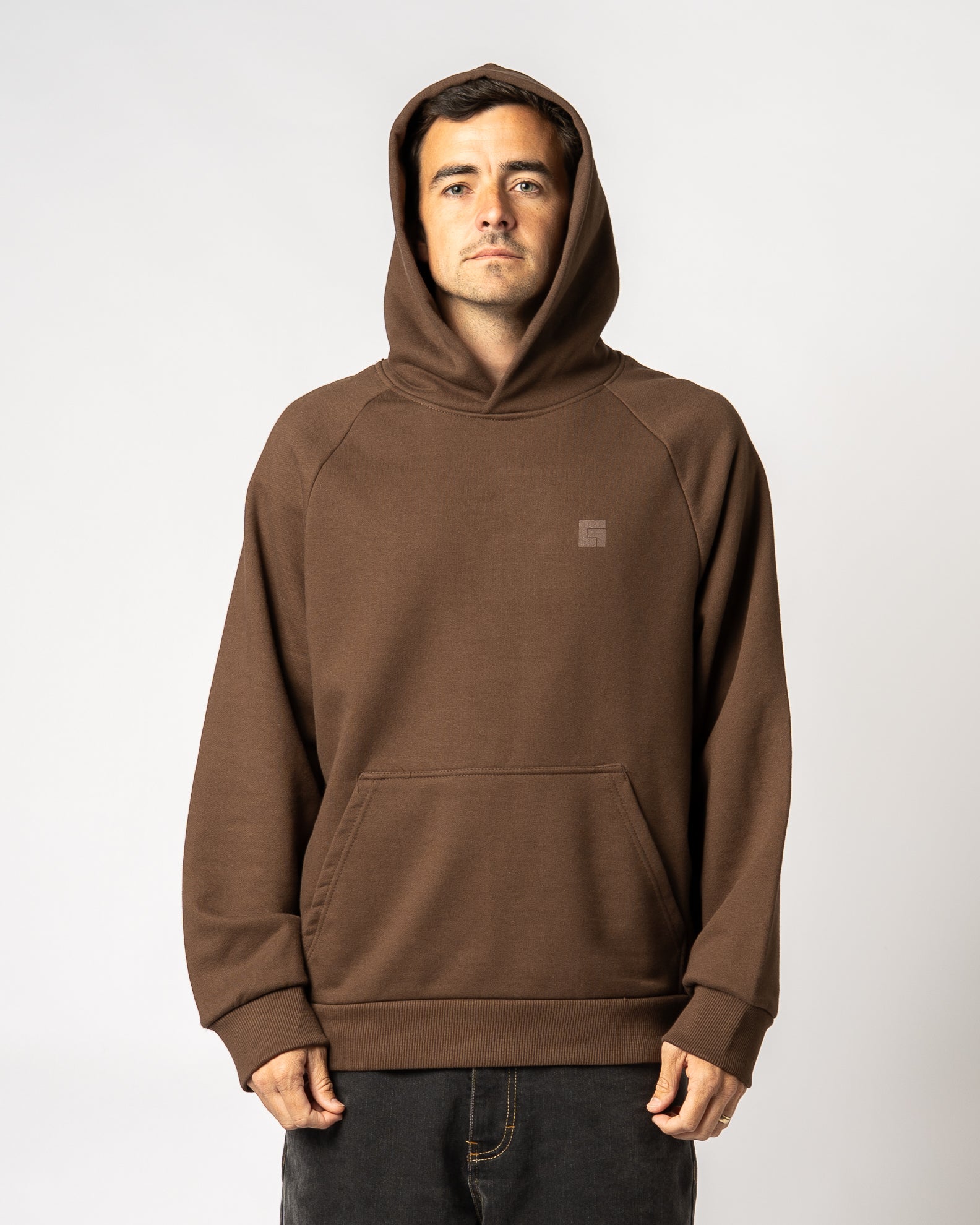 Volt Pullover Hoodie - Chocolate Brown
