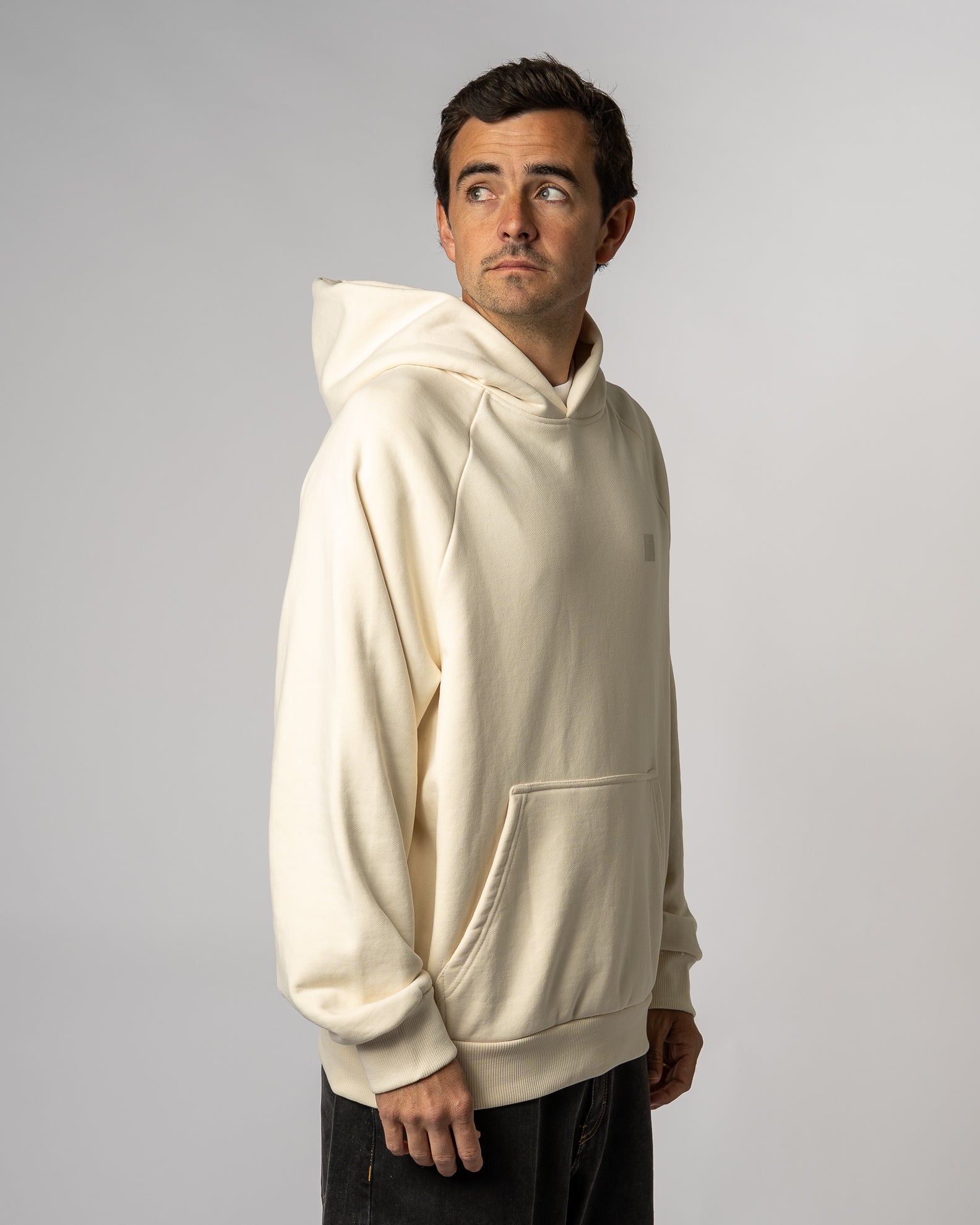 Volt Pullover Hoodie - Cream
