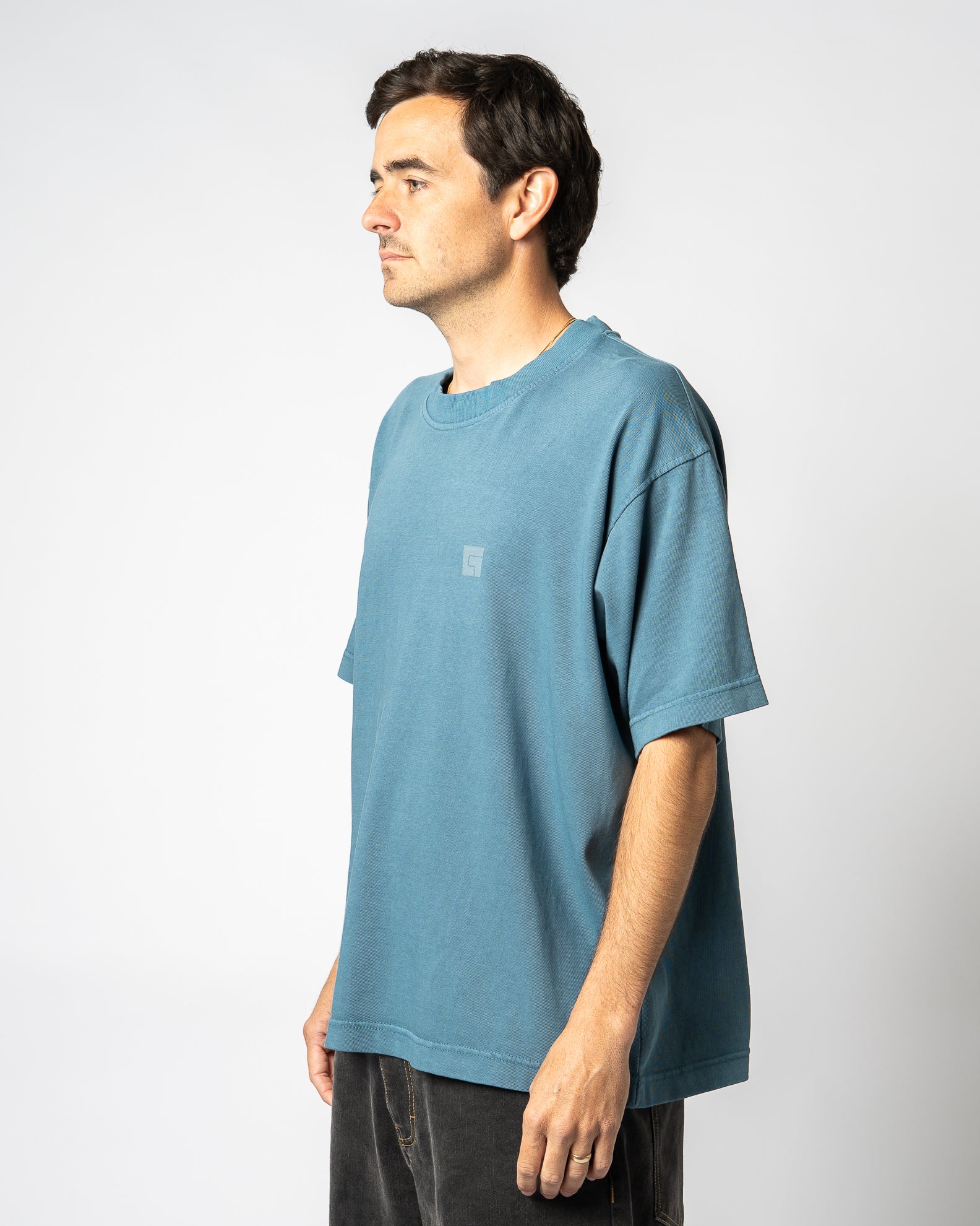 Garage Volt S/S Tee - Pebble Blue