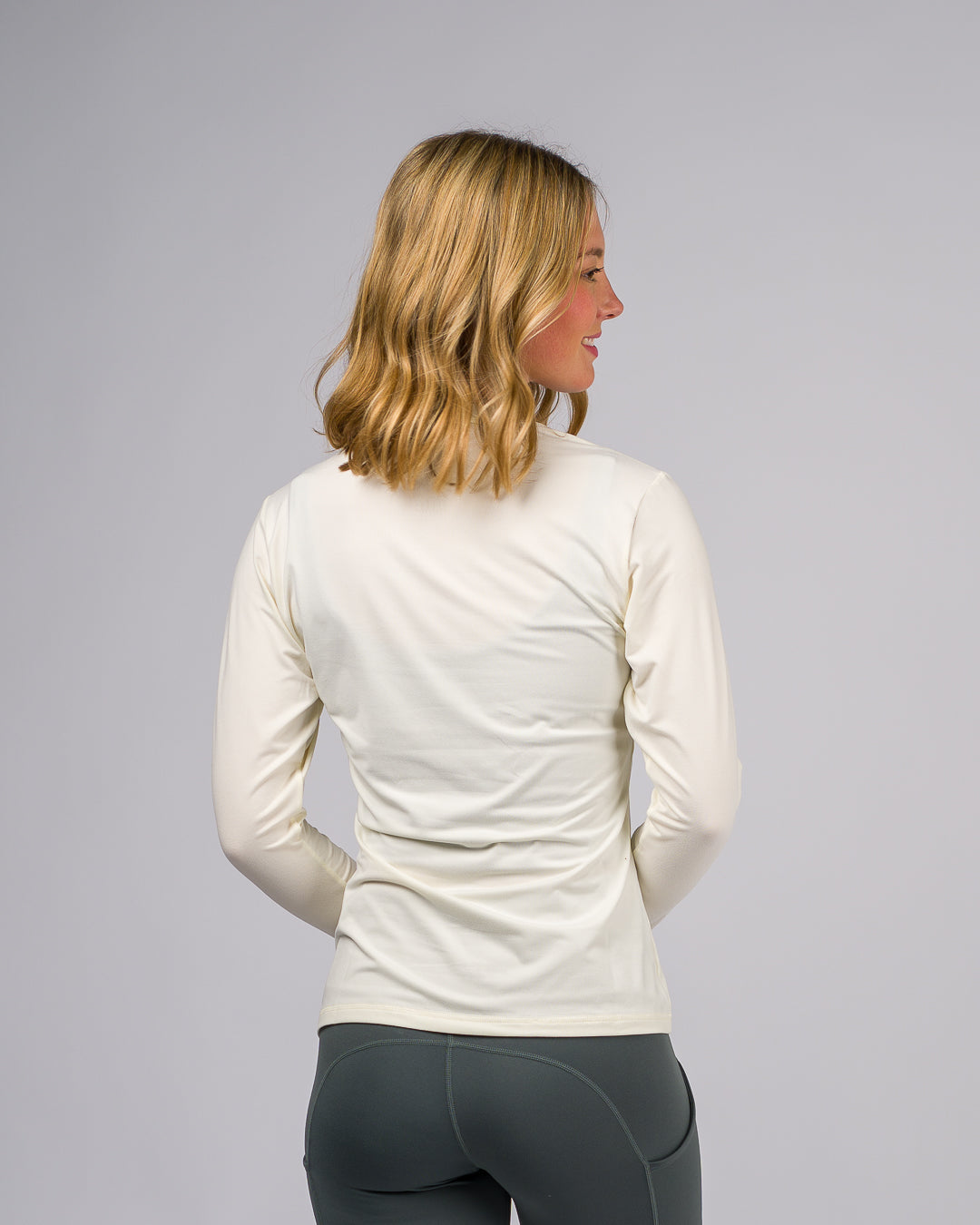 Raina Athletic L/S Shirt - Natural