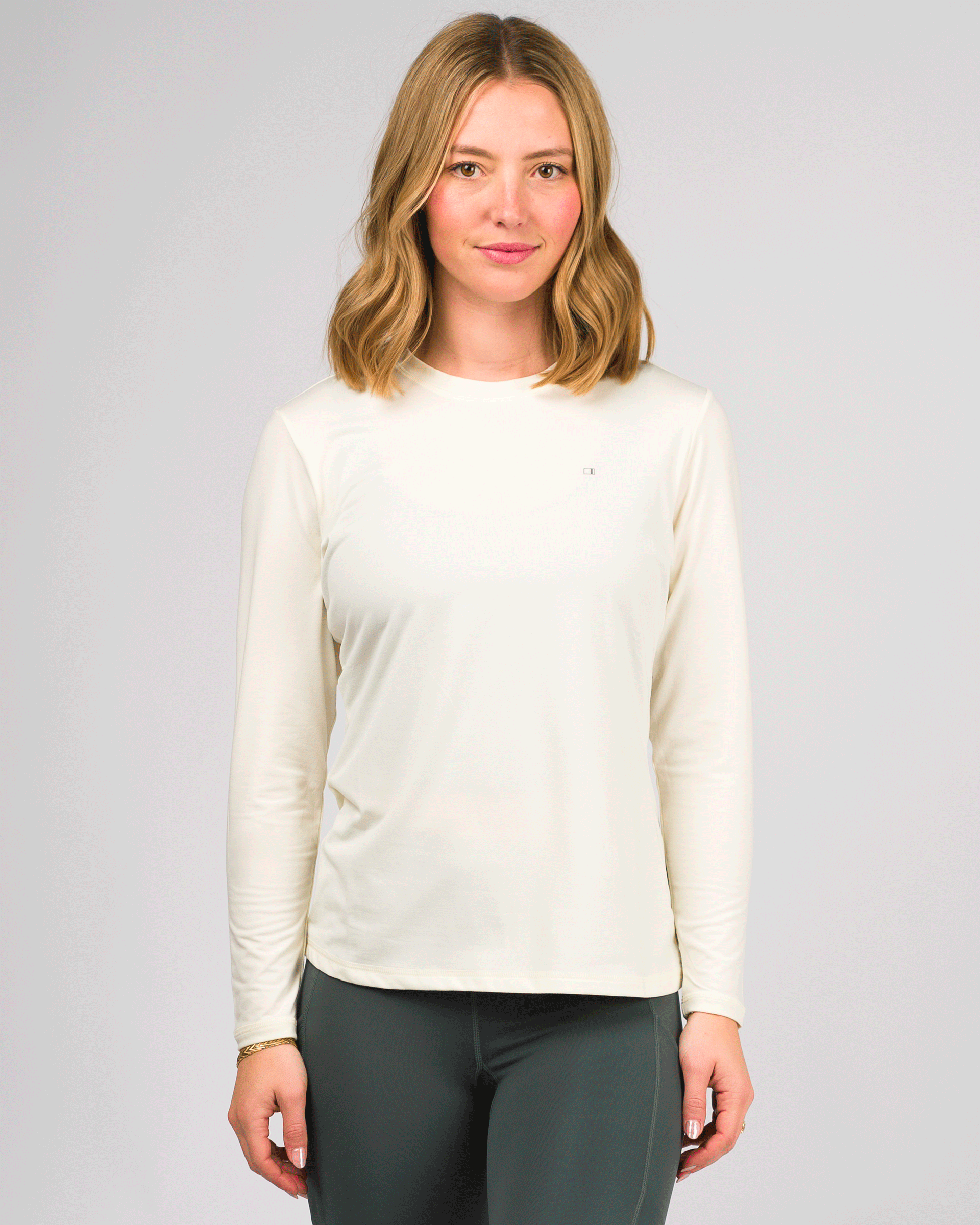 Raina Athletic L/S Shirt - Natural