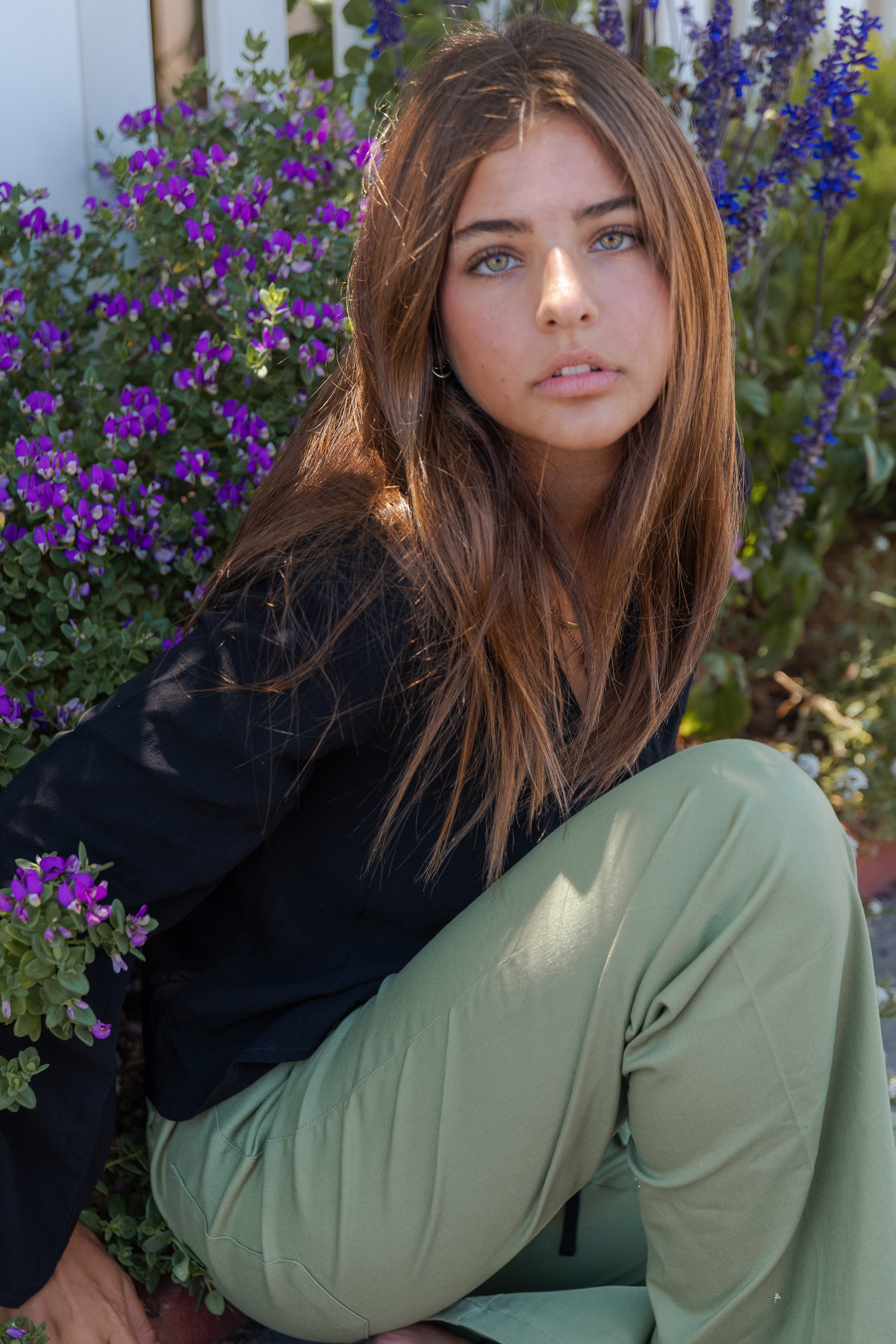 Lele Mar Women's Gia Pant - Olive