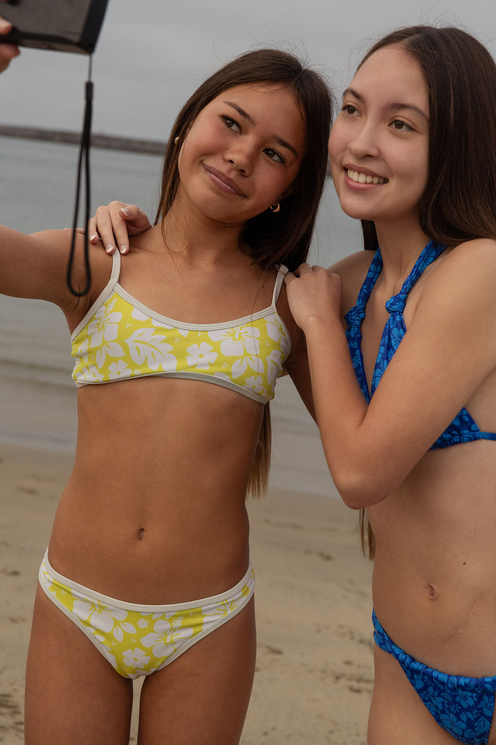 JS Swim X NCL Girl's (8-16) Mia Swim Top