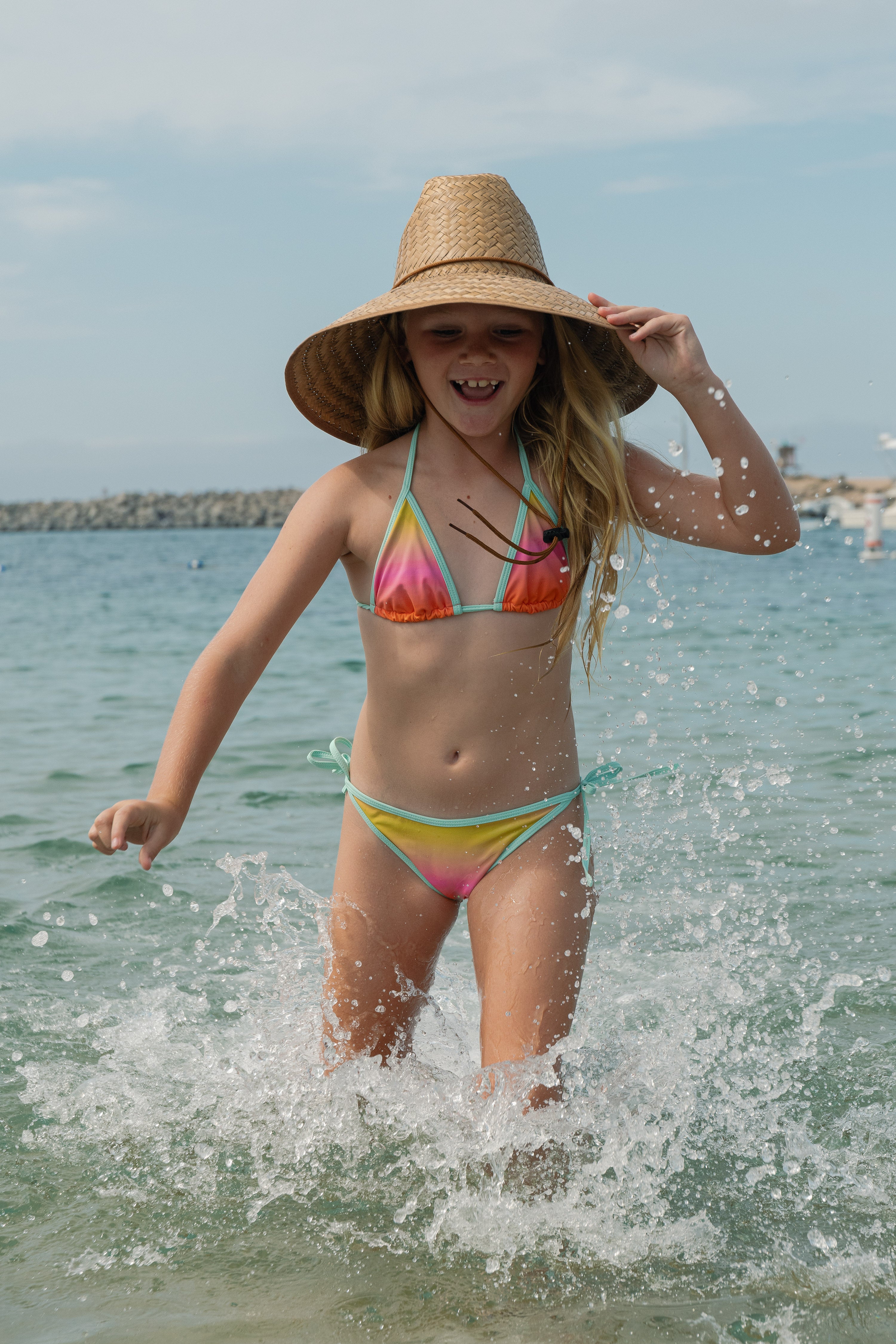 (8-16) Girl's Kiki Swim Set - MUL